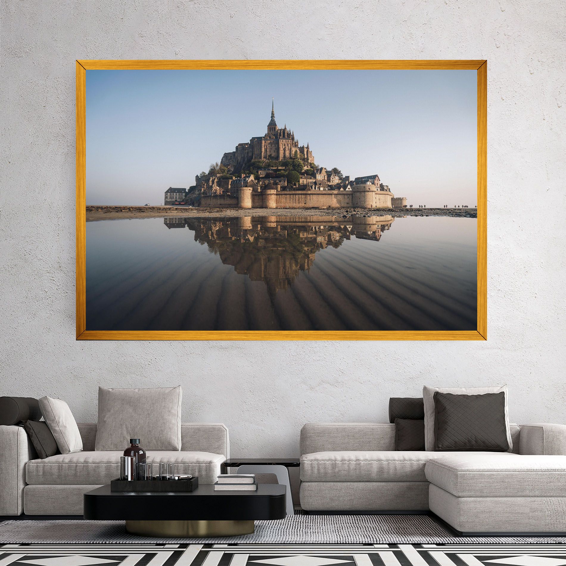 Castle Reflection mockup 2
