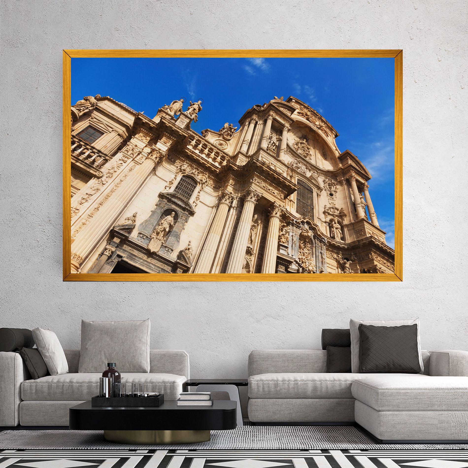 Vászonkép Church Saint Mary mockup 2