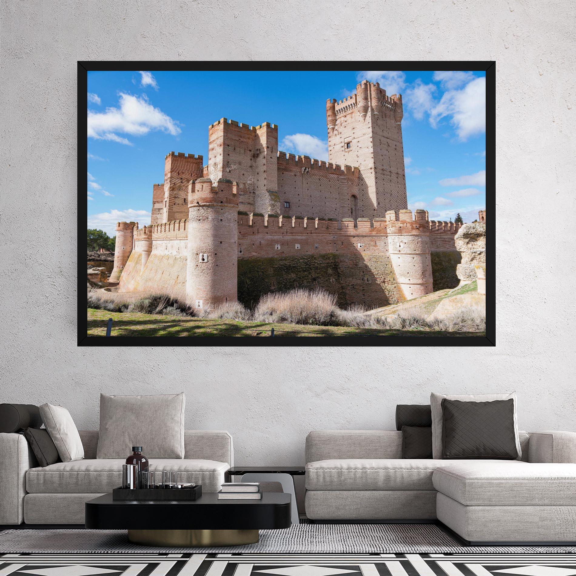 Vászonkép Castle La Mota mockup 2