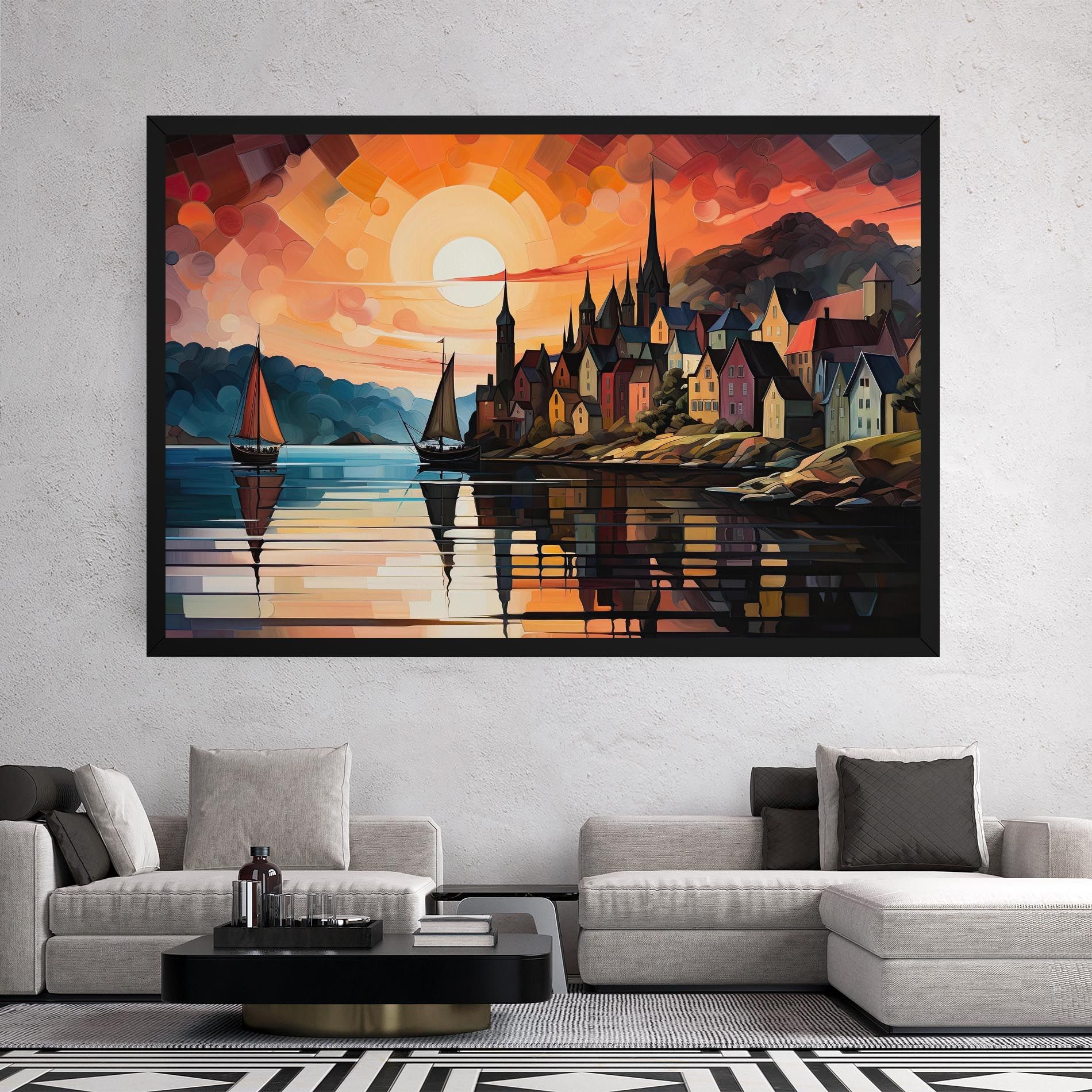 Castle Painting mockup 2