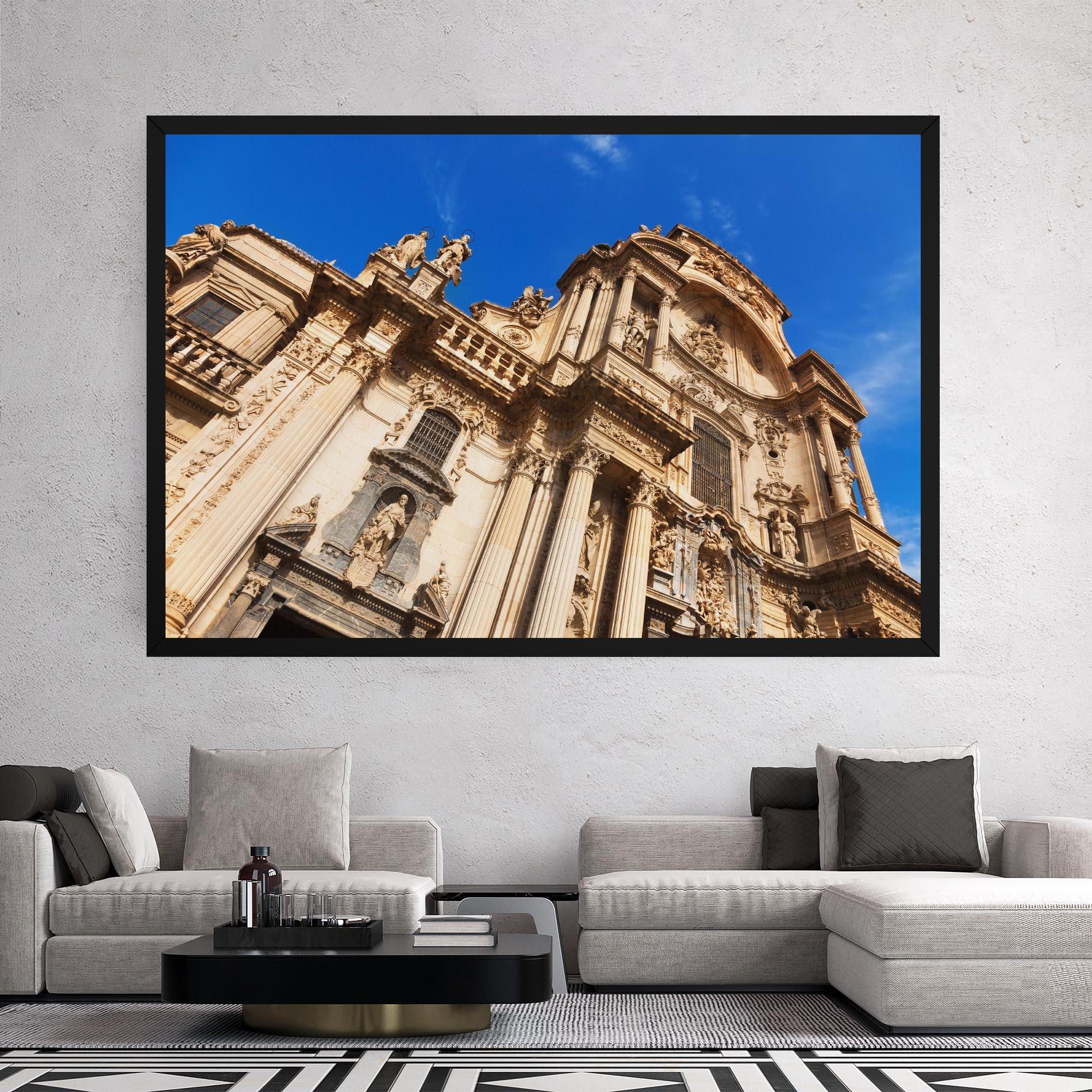 Vászonkép Church Saint Mary mockup 2