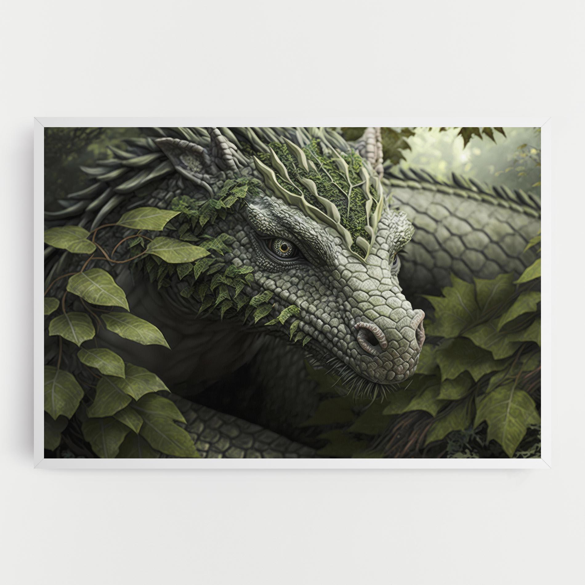Vászonkép Ancient Forest Dragon mockup 0