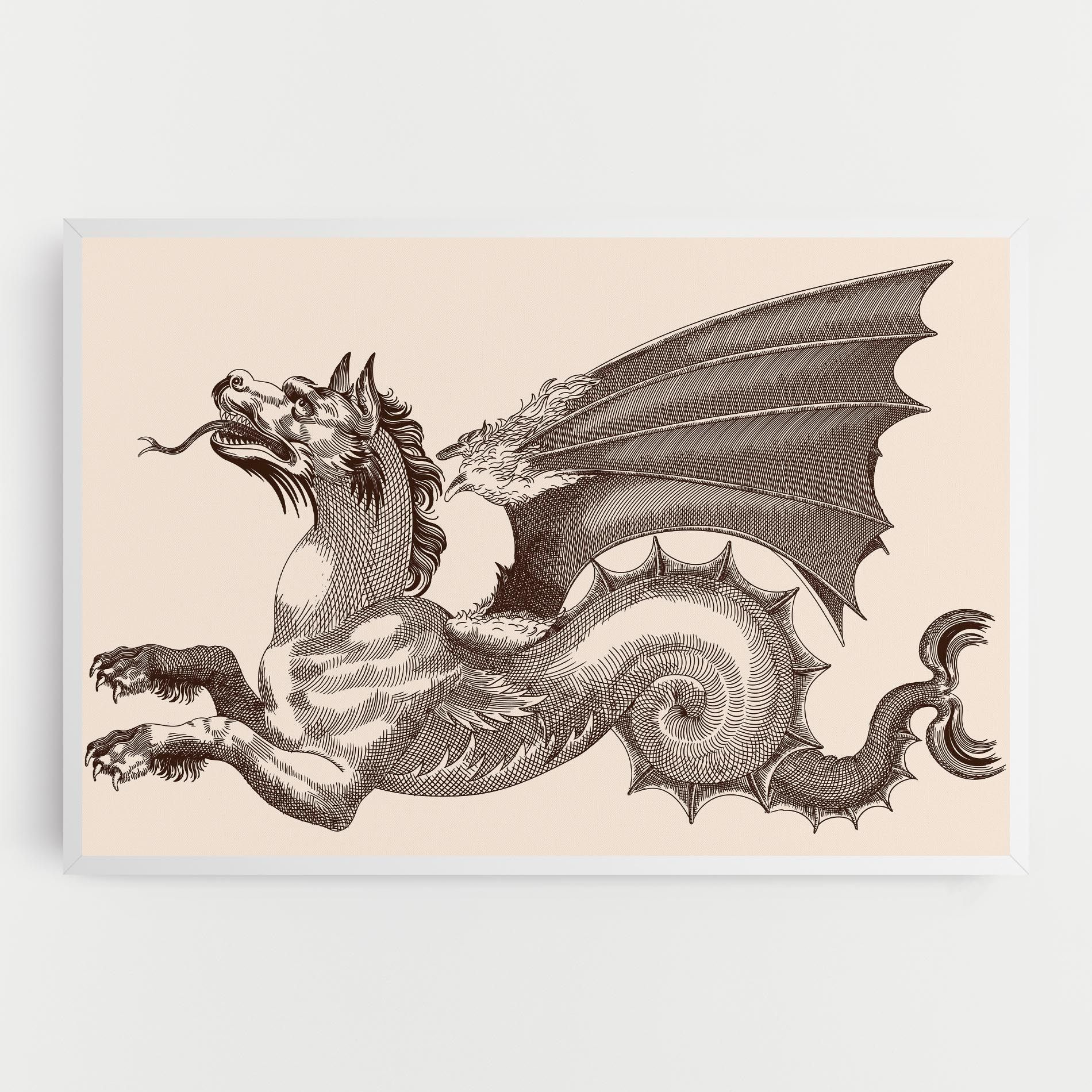 Brown Dragon mockup 0