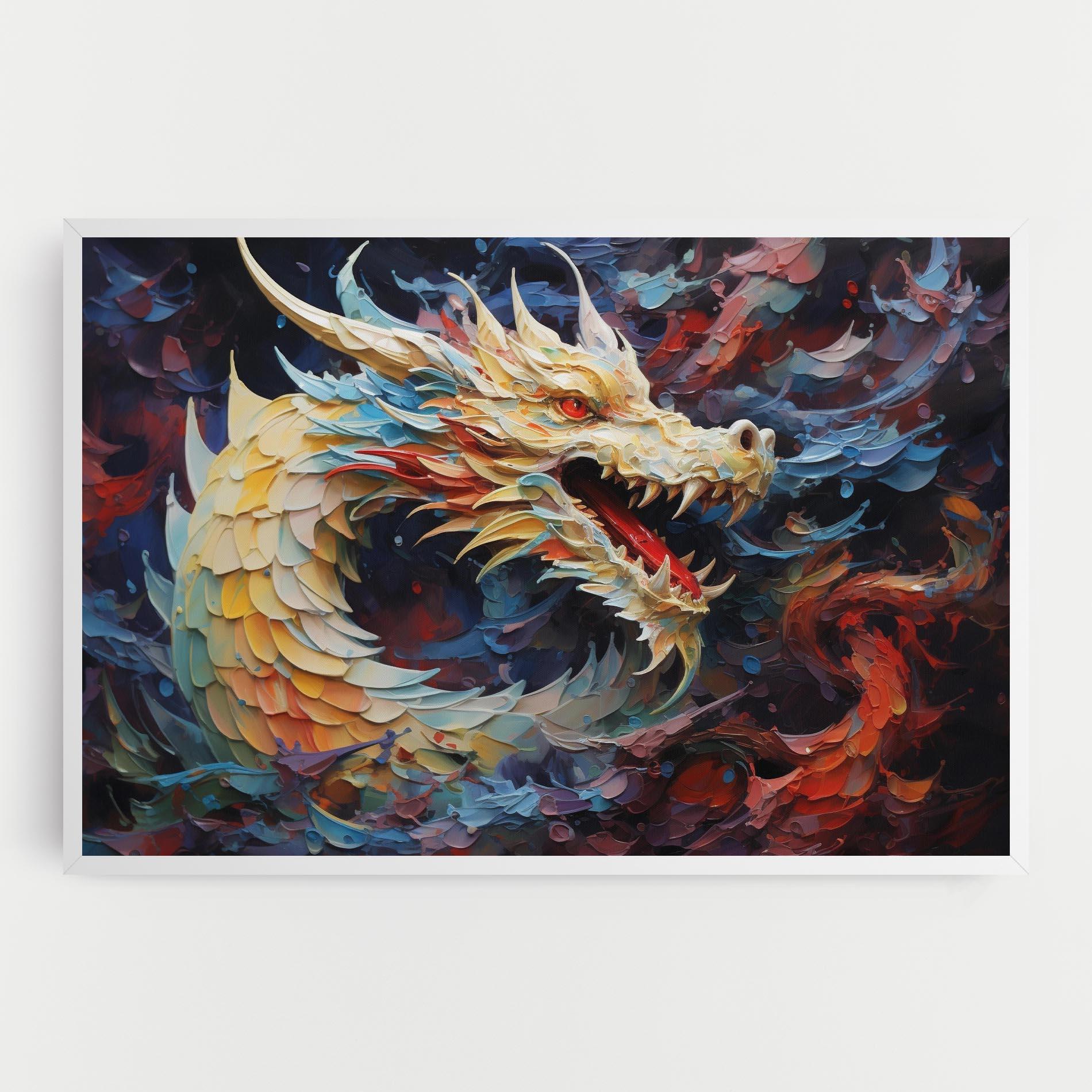 Vászonkép Fantasy Dragon Art mockup 0