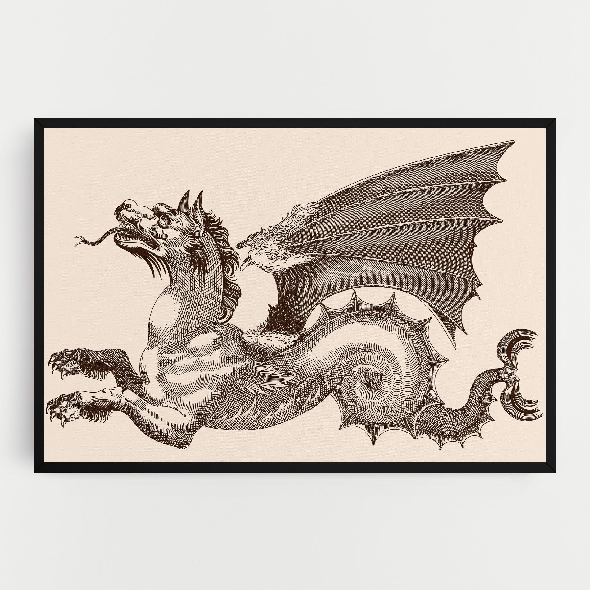 Brown Dragon mockup 0
