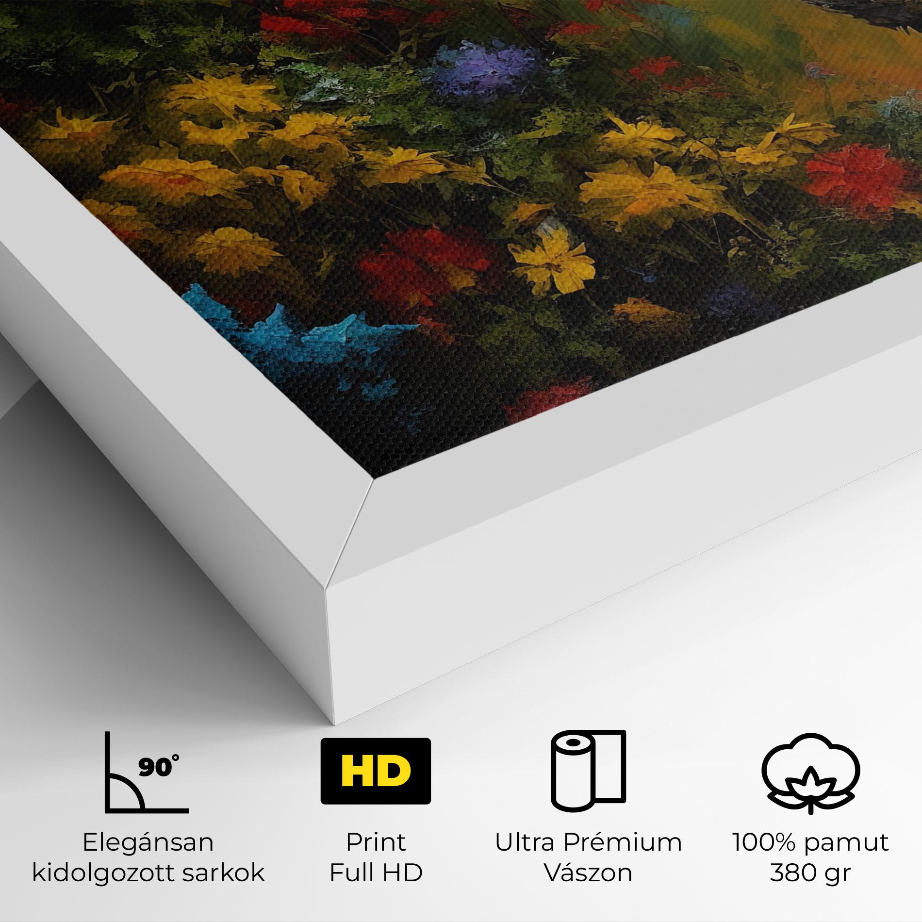 Vászonkép Dragon In Nature mockup 4