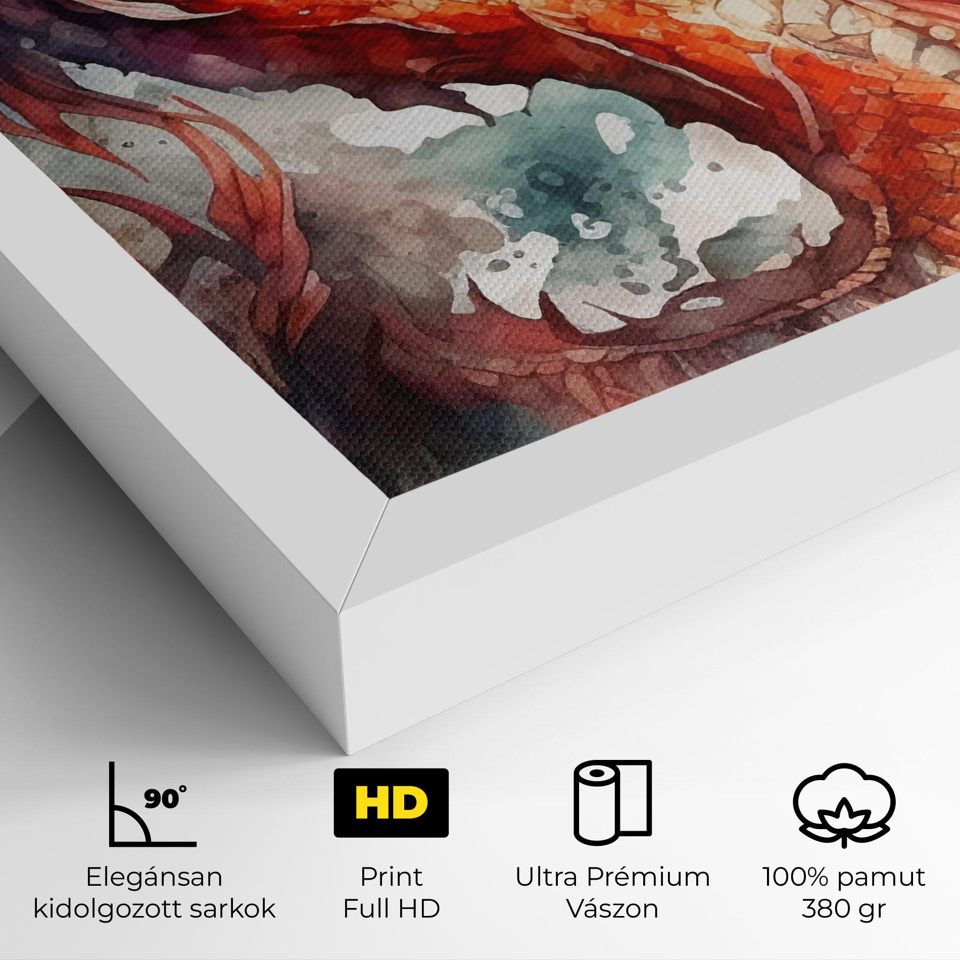 Vászonkép Fire Dragon mockup 4