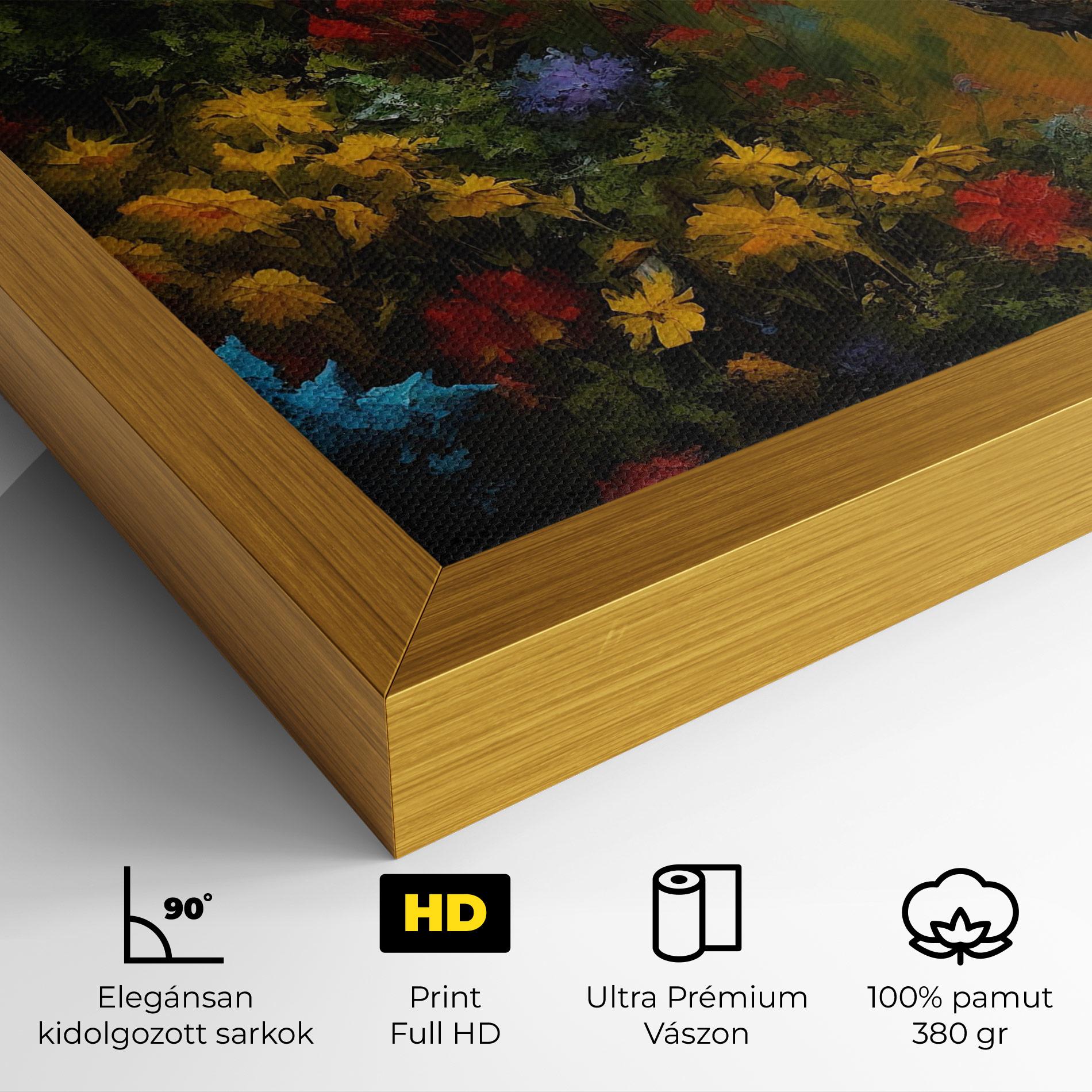 Vászonkép Dragon In Nature mockup 4