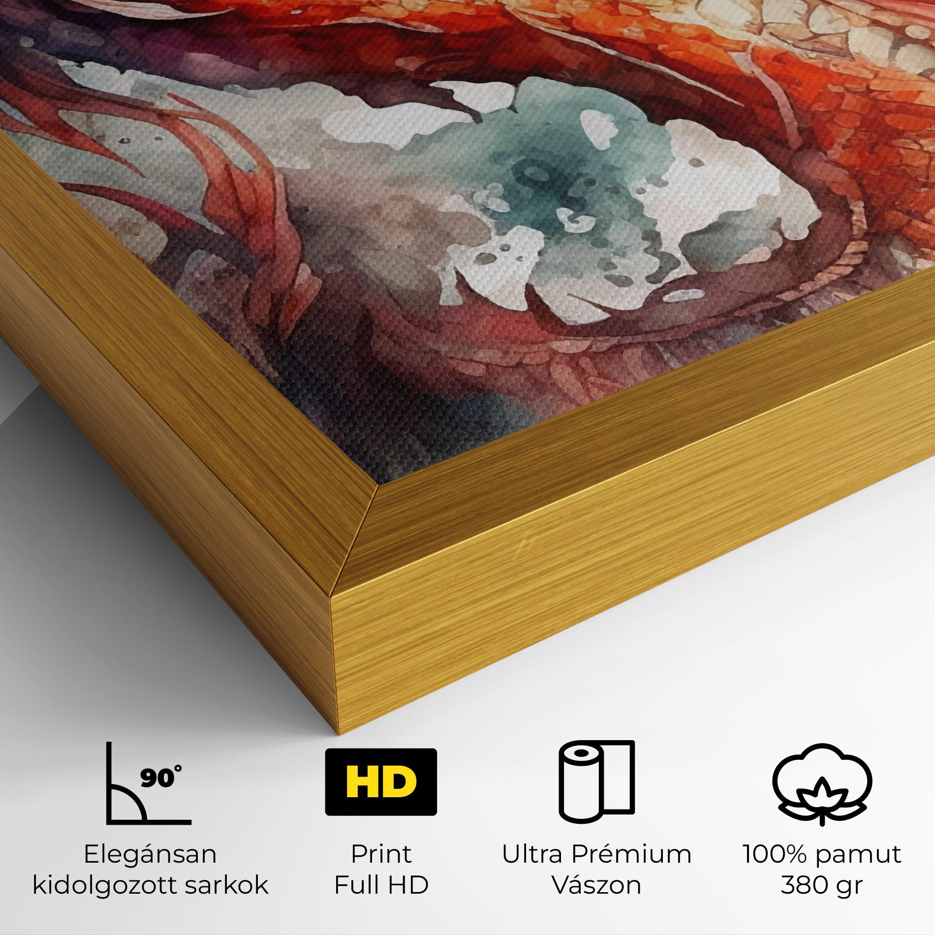 Vászonkép Fire Dragon mockup 4