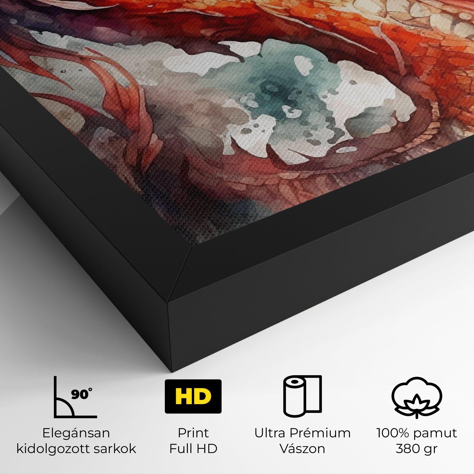 Vászonkép Fire Dragon mockup 4