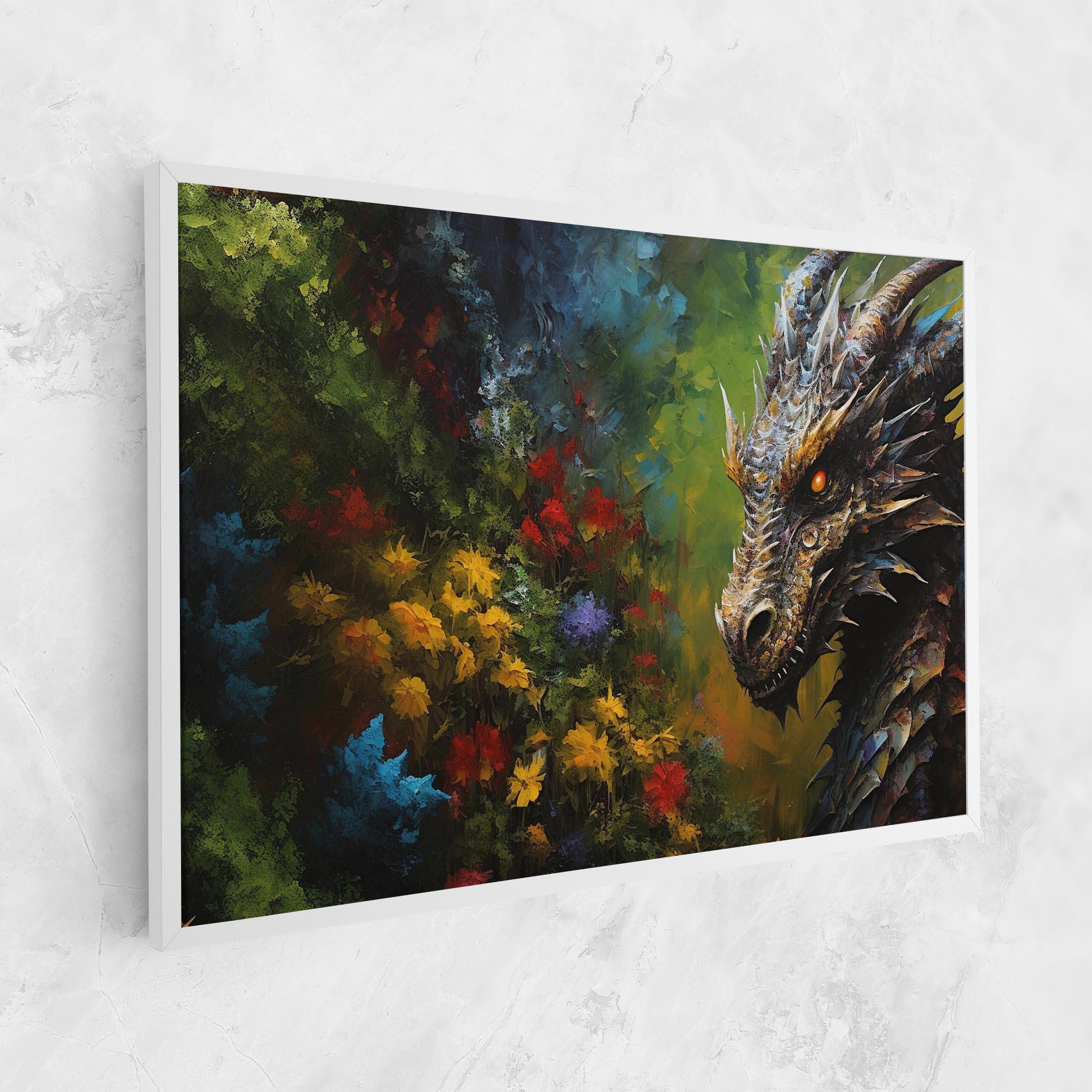 Vászonkép Dragon In Nature mockup 1