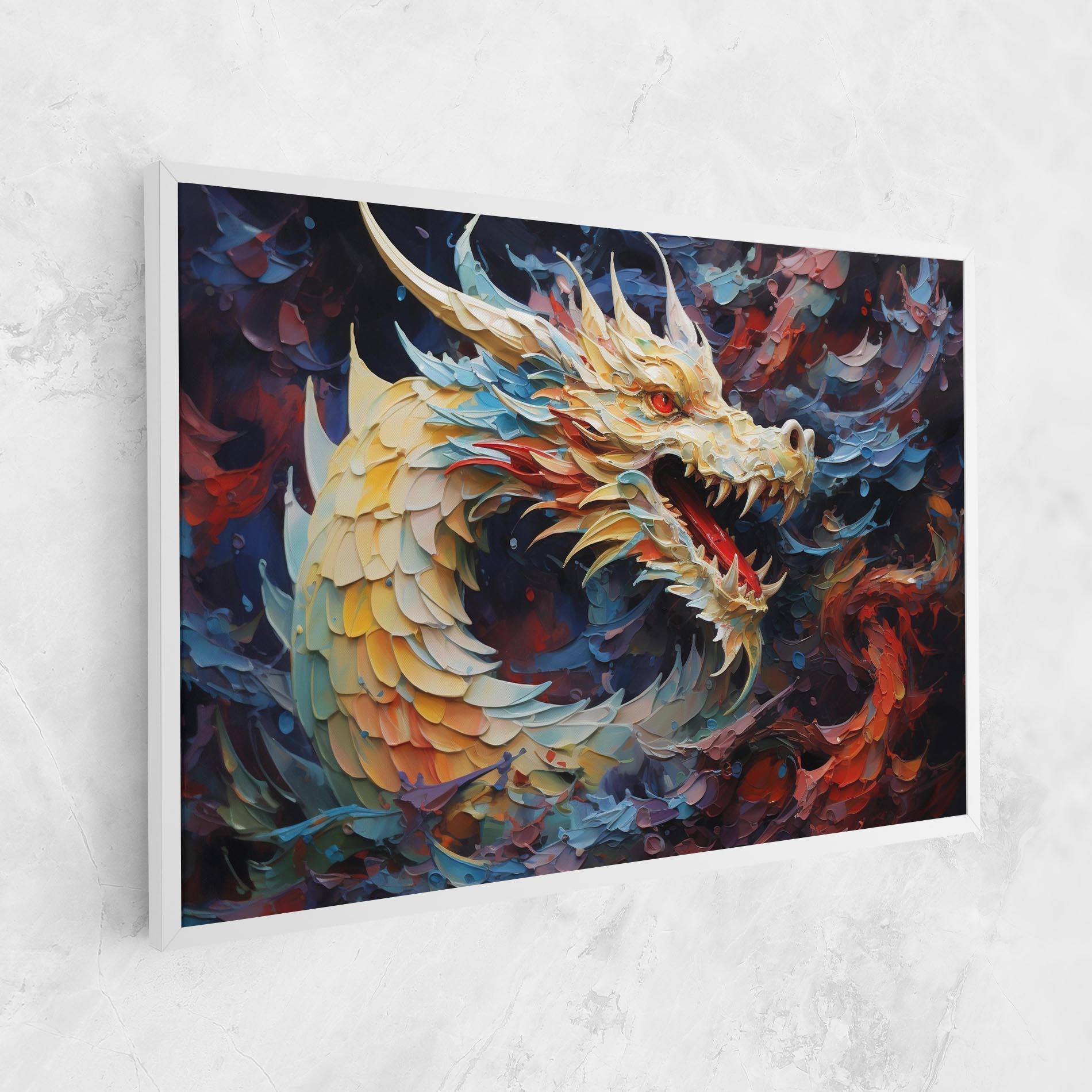 Vászonkép Fantasy Dragon Art mockup 1