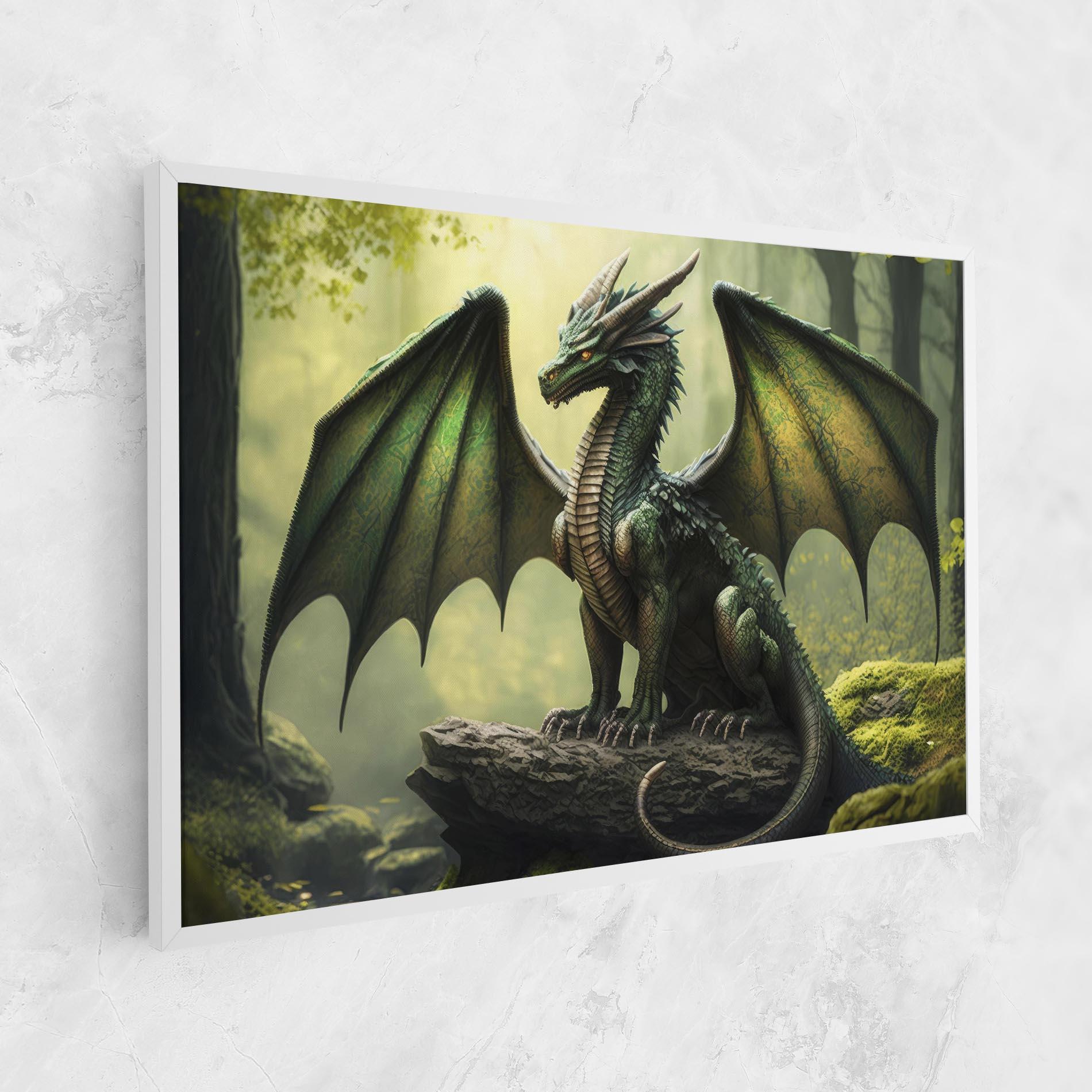 Vászonkép Green Dragon mockup 1