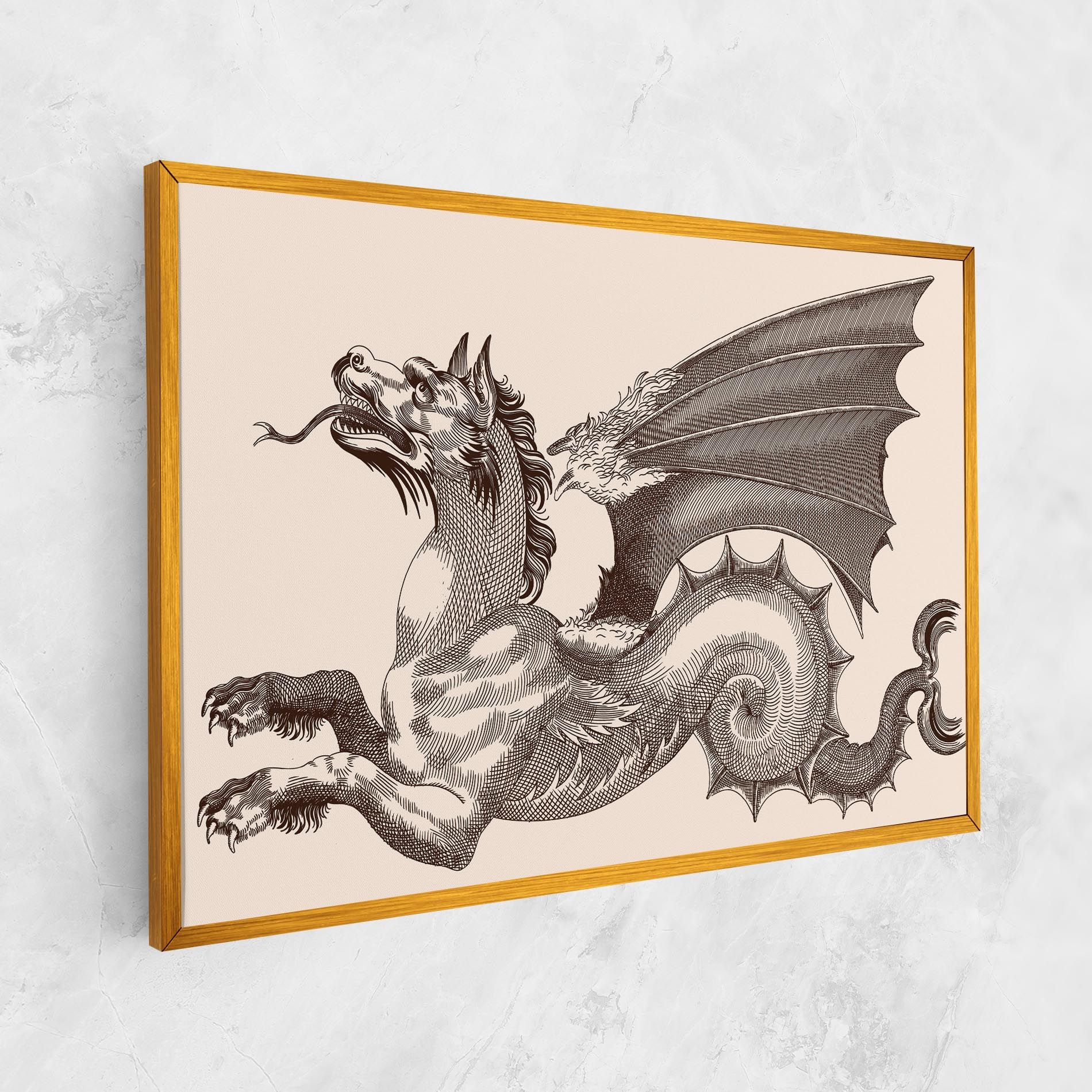 Brown Dragon mockup 1