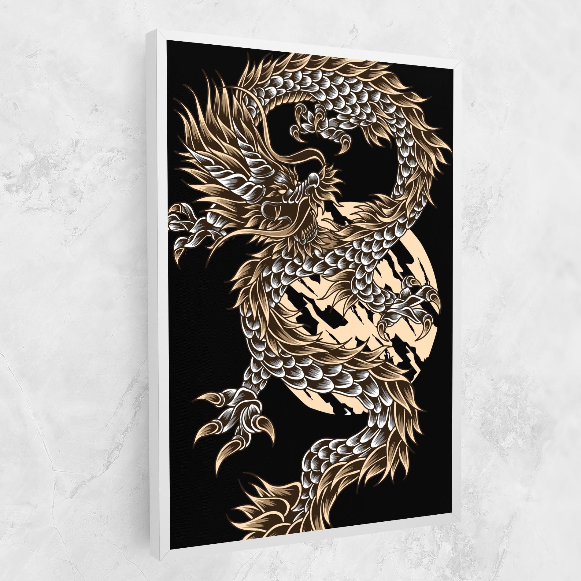 Cream Moon Dragon mockup 1