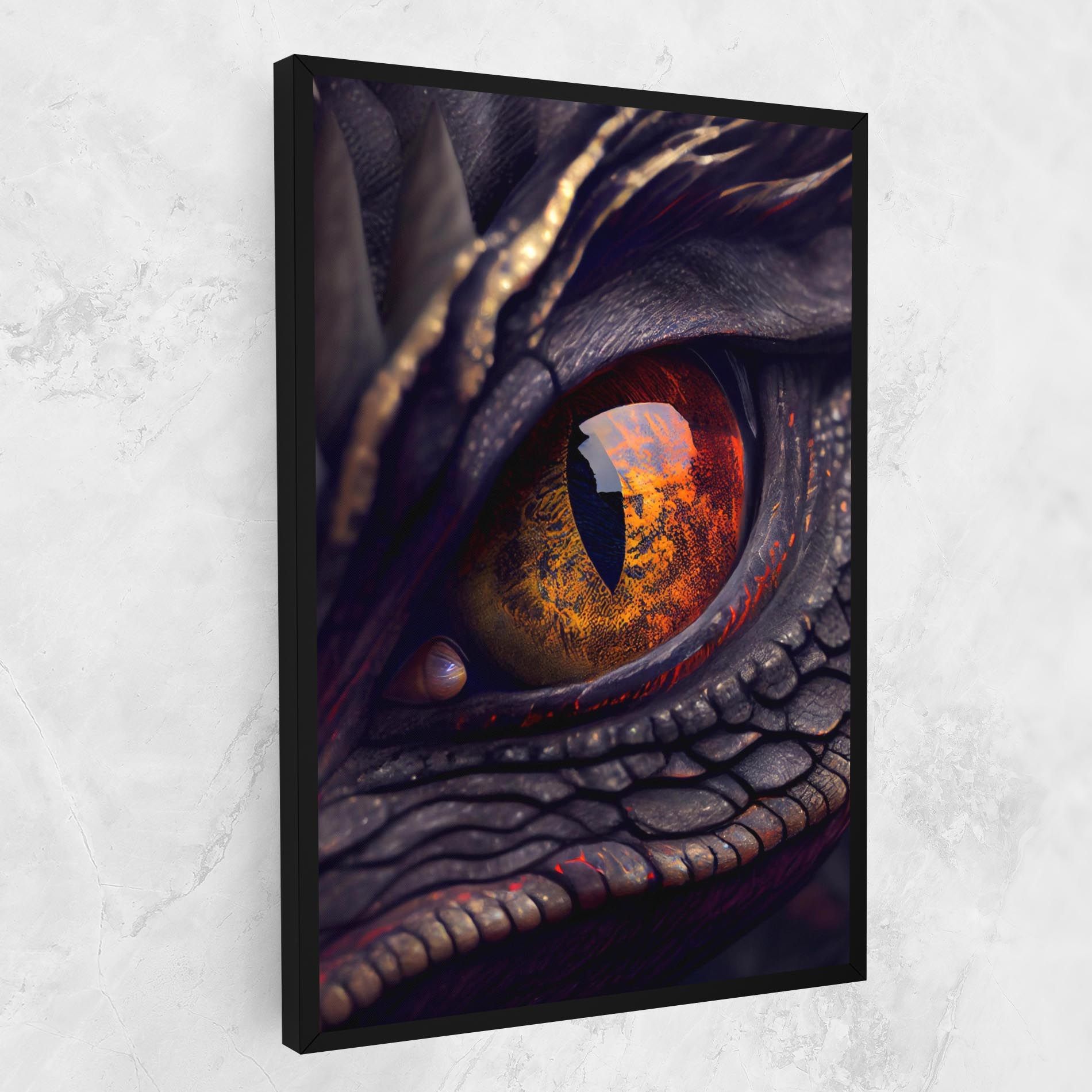 Close Up Red Eye Dragon mockup 1