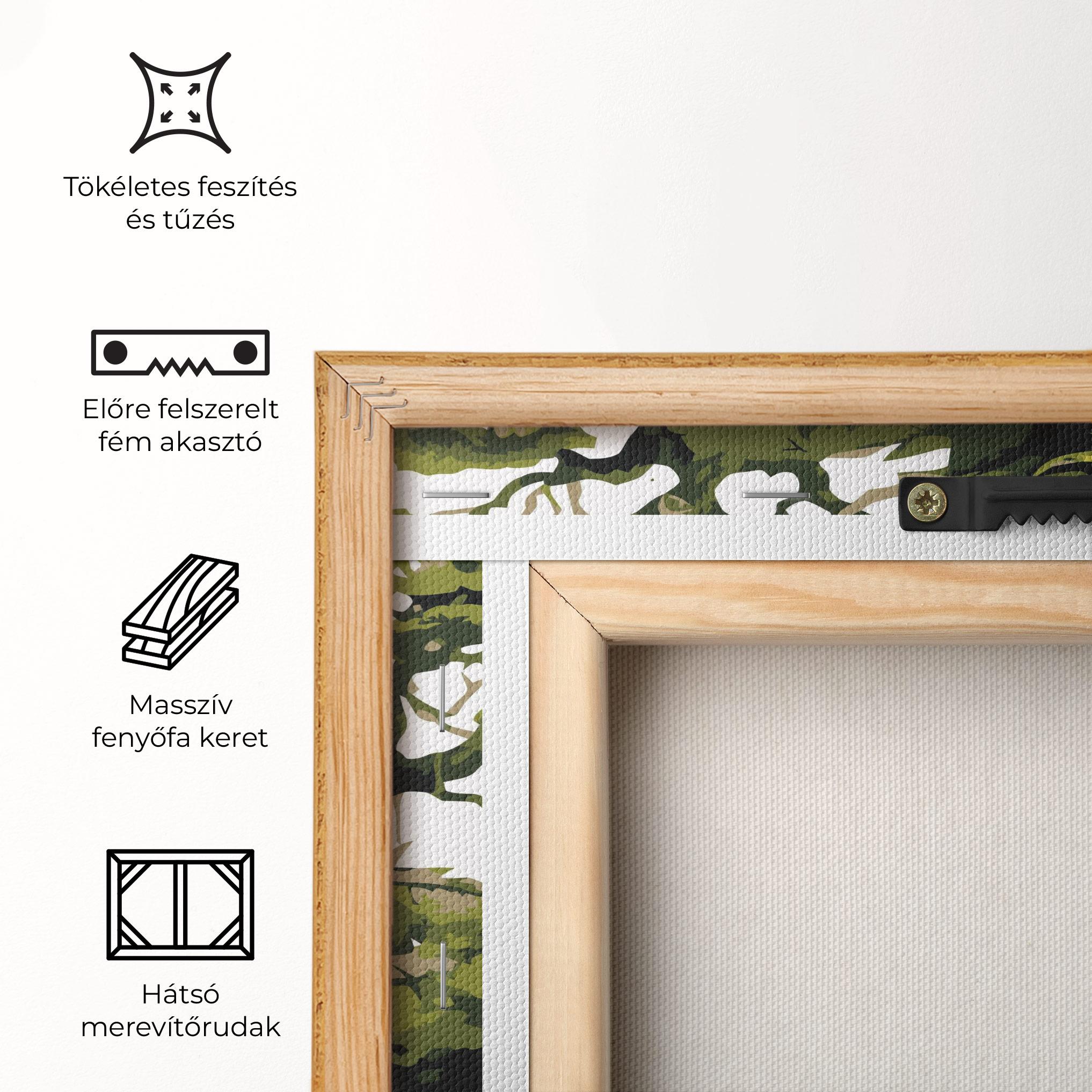 Vászonkép Green Nature Dragon mockup 5