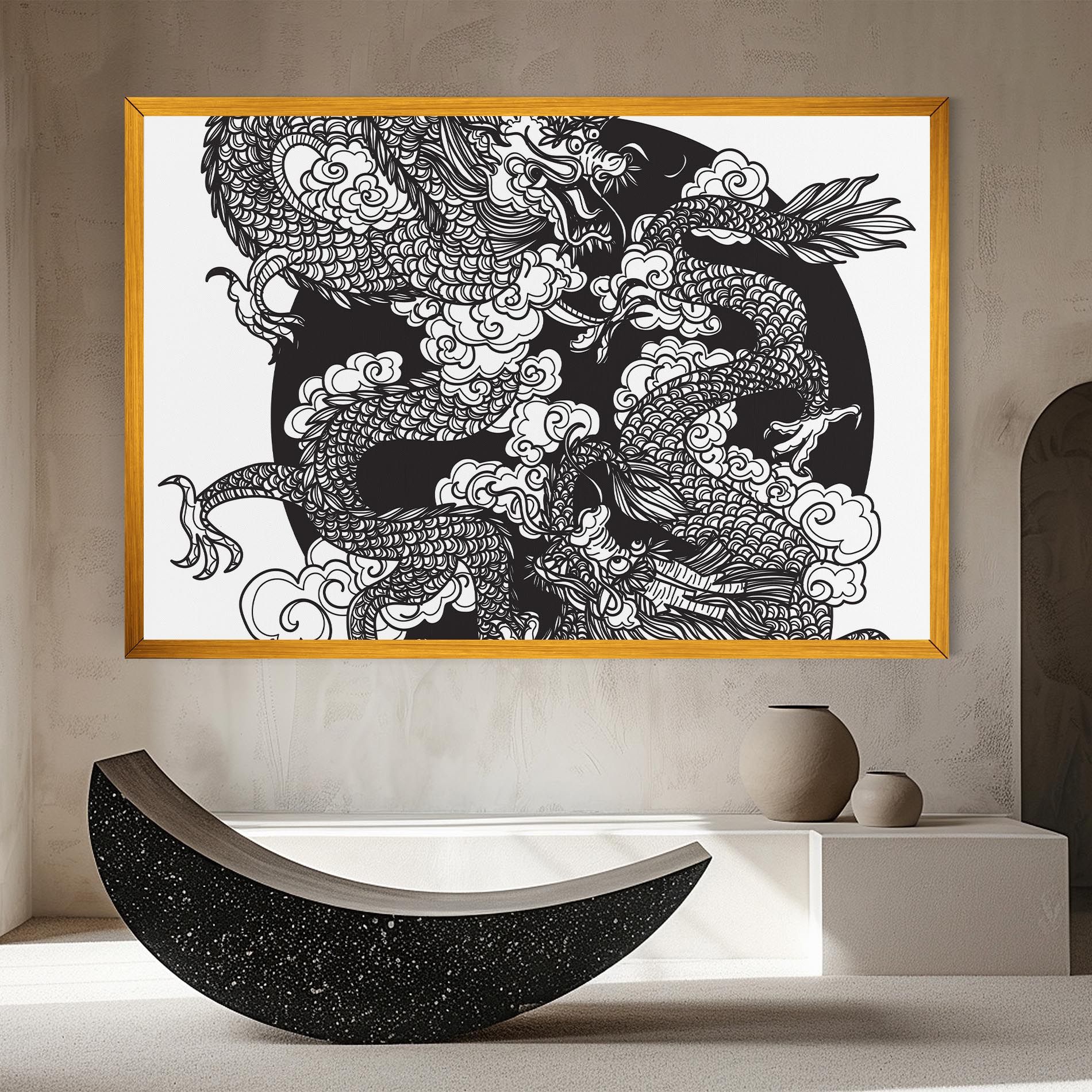 Grey Moon Dragon mockup 8
