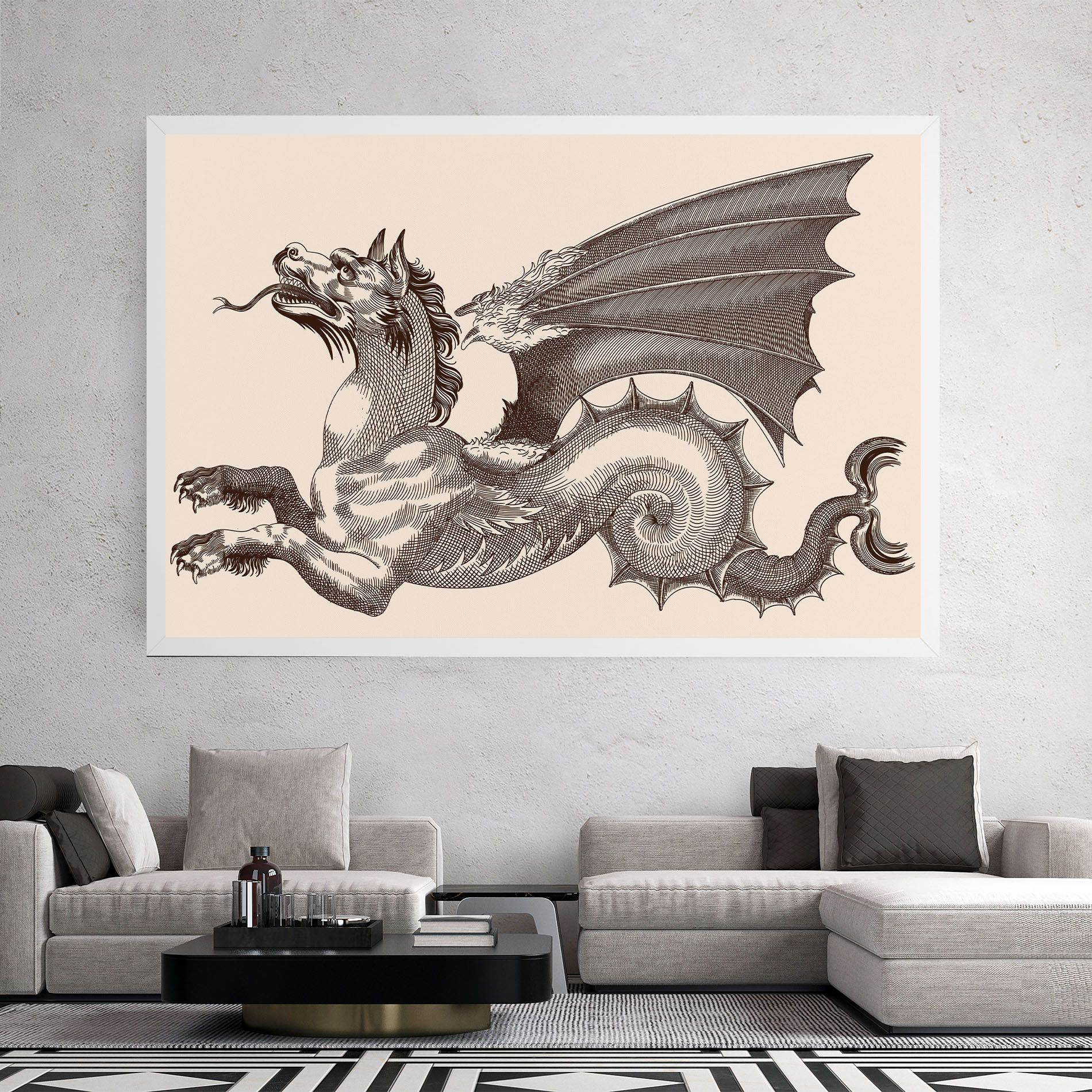Brown Dragon mockup 2