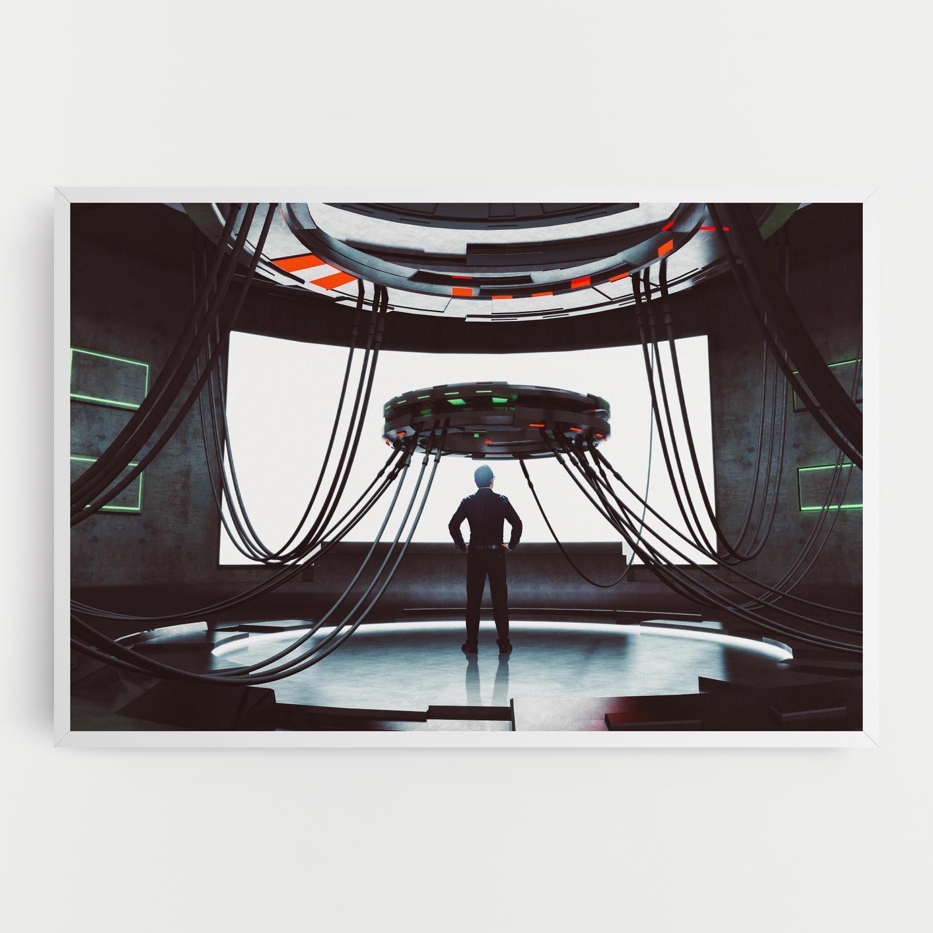 Vászonkép Cyber Chronicle mockup 0