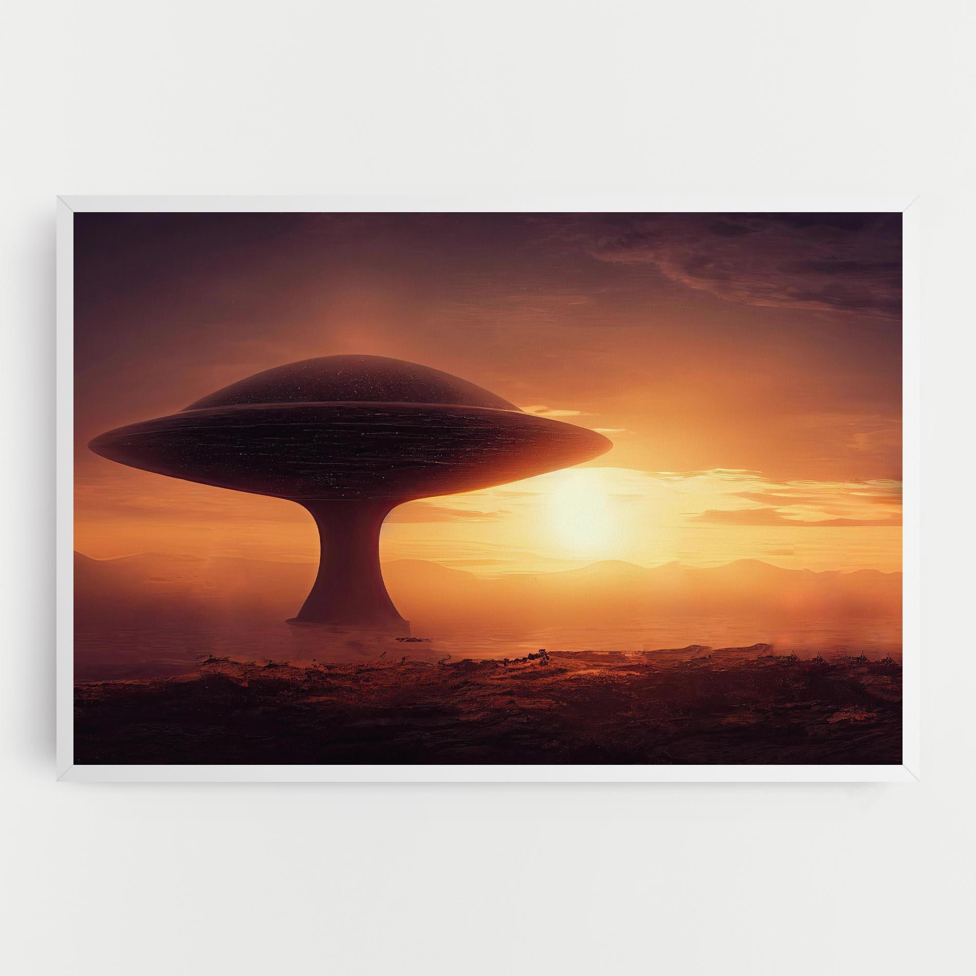 Vászonkép Fantasy Science Fiction mockup 0