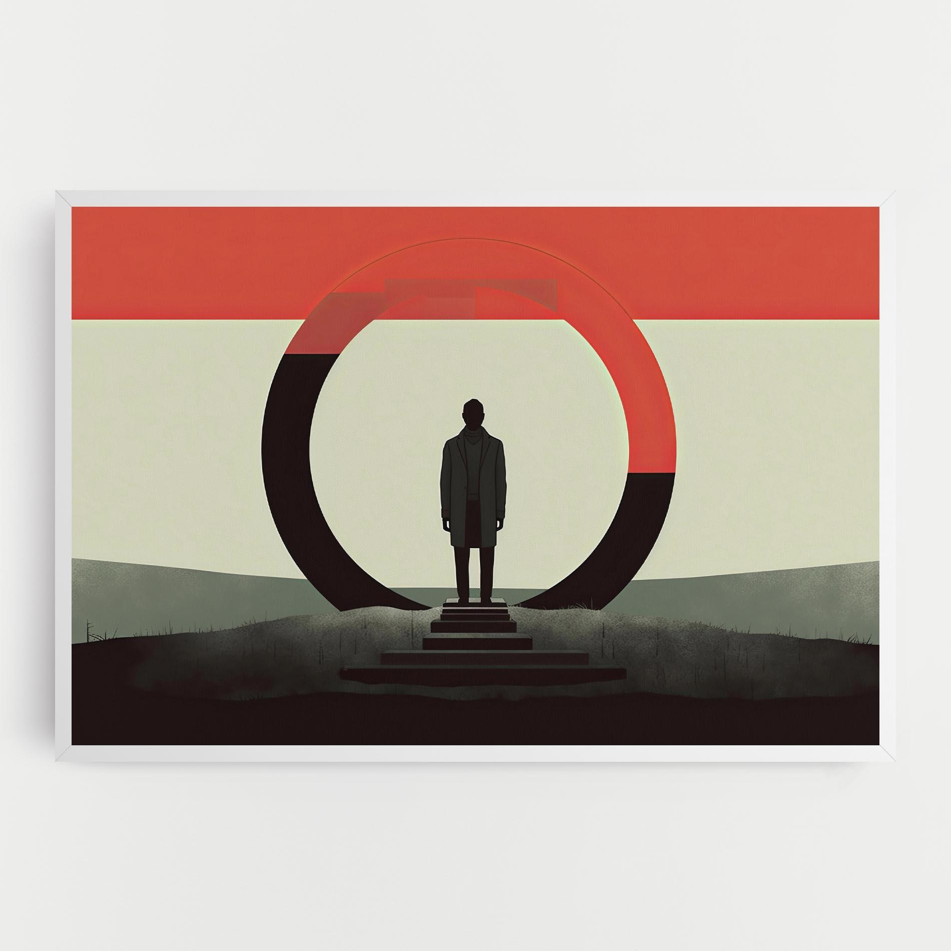 Vászonkép Portal Art mockup 0