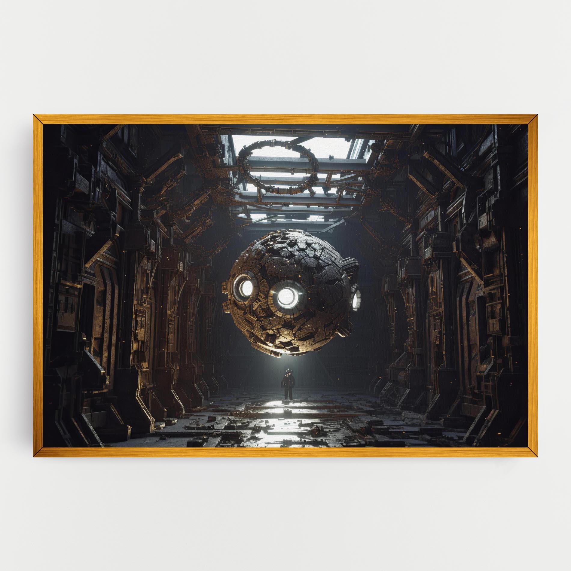 Vászonkép Cryptic Art mockup 0