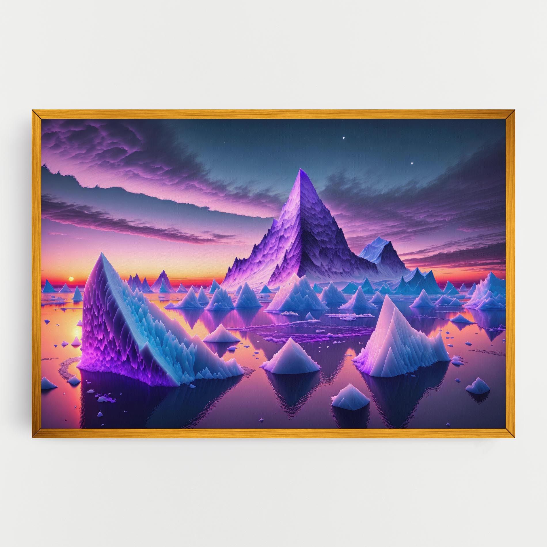 Floating Iceberg mockup 0