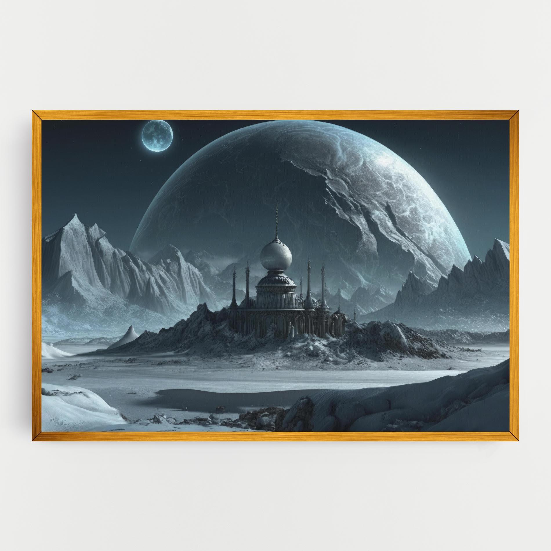 Vászonkép Muslim Design mockup 0