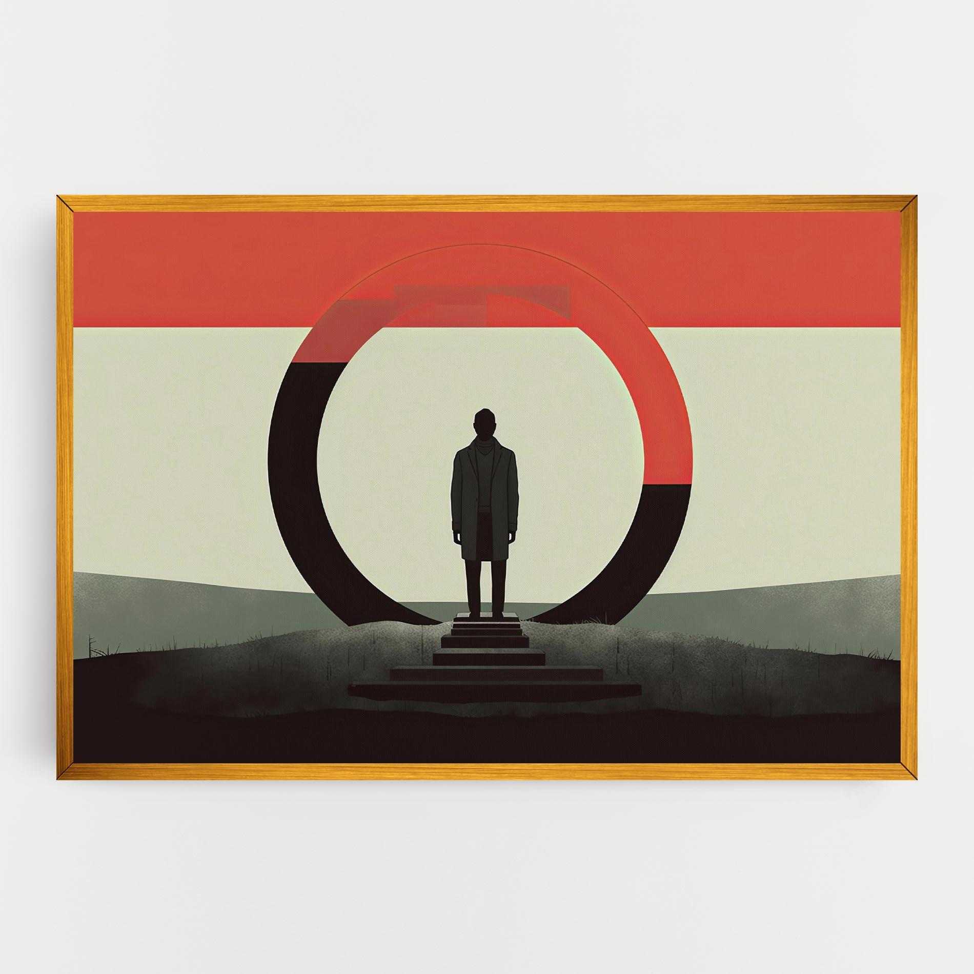 Vászonkép Portal Art mockup 0