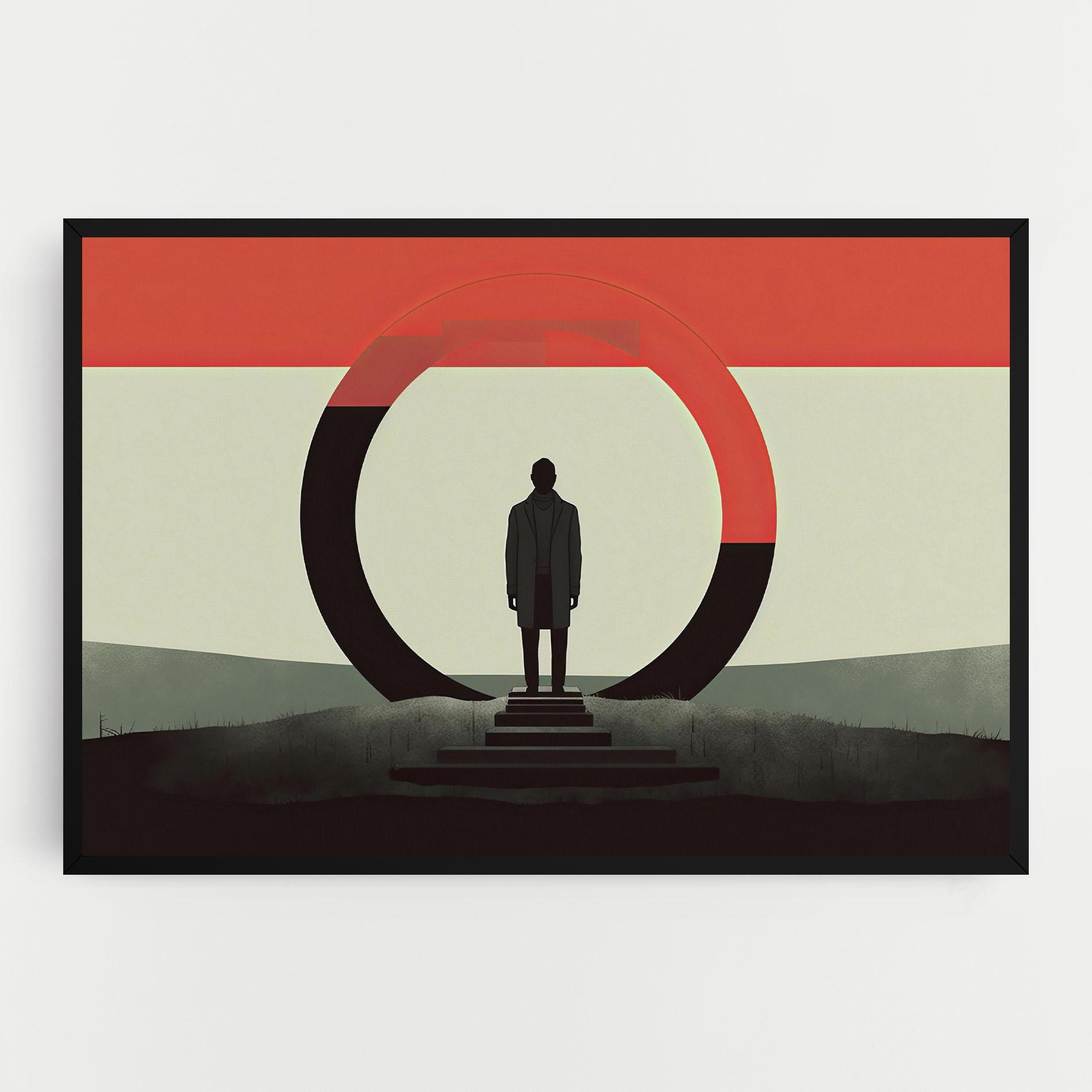 Vászonkép Portal Art mockup 0