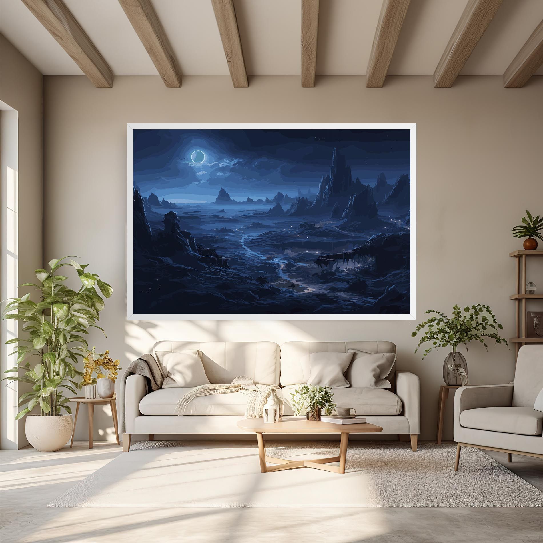 Blue Art World mockup 6