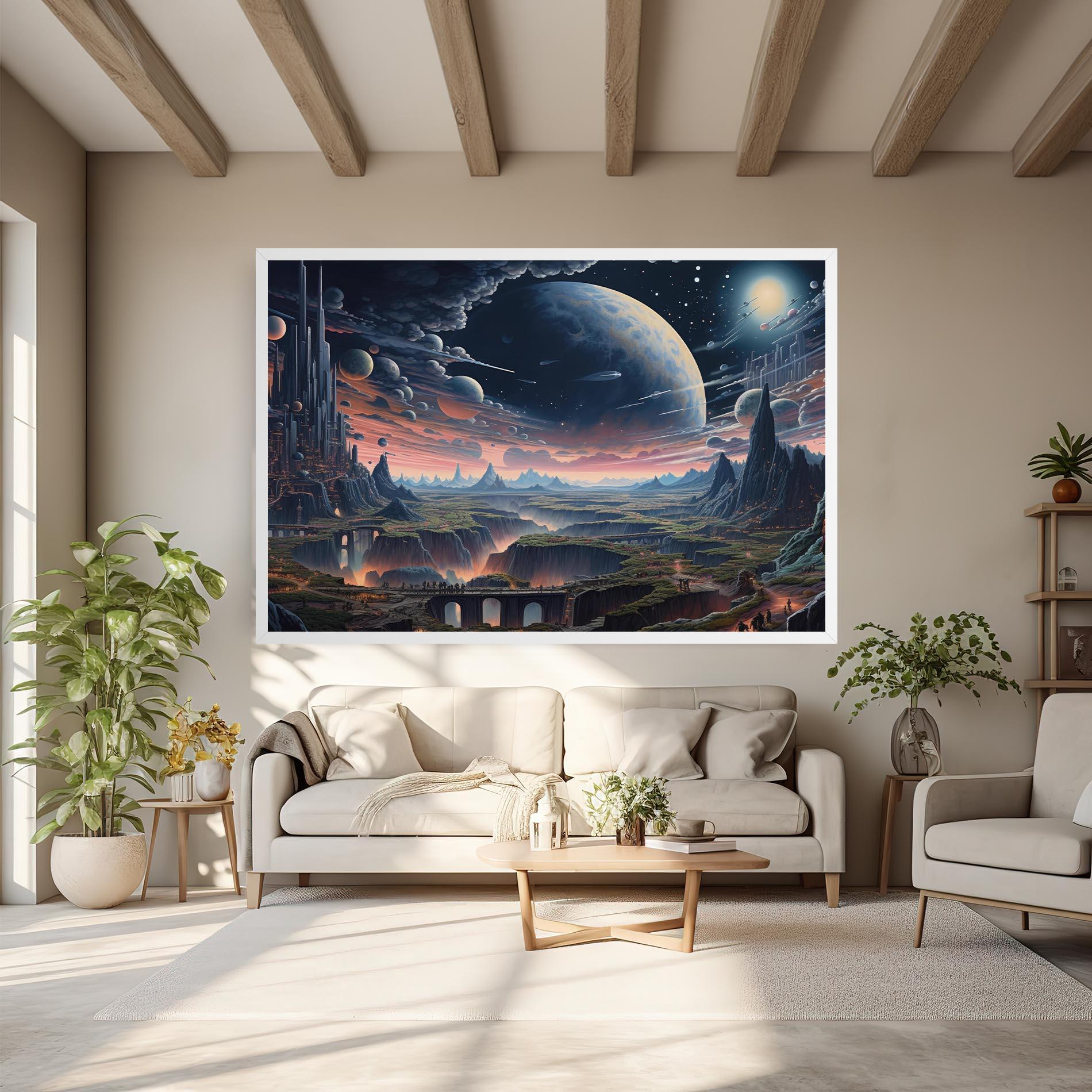 Vászonkép Celestial Chronicler mockup 6