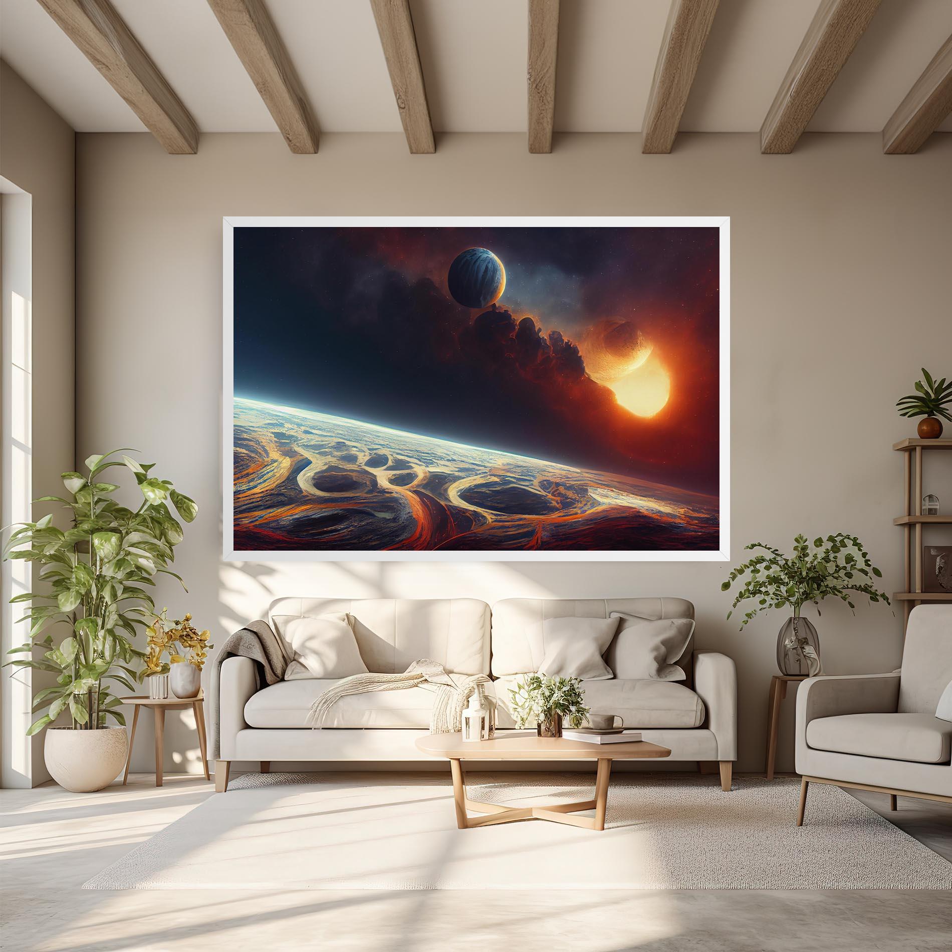 Vászonkép Cosmic Craze mockup 6