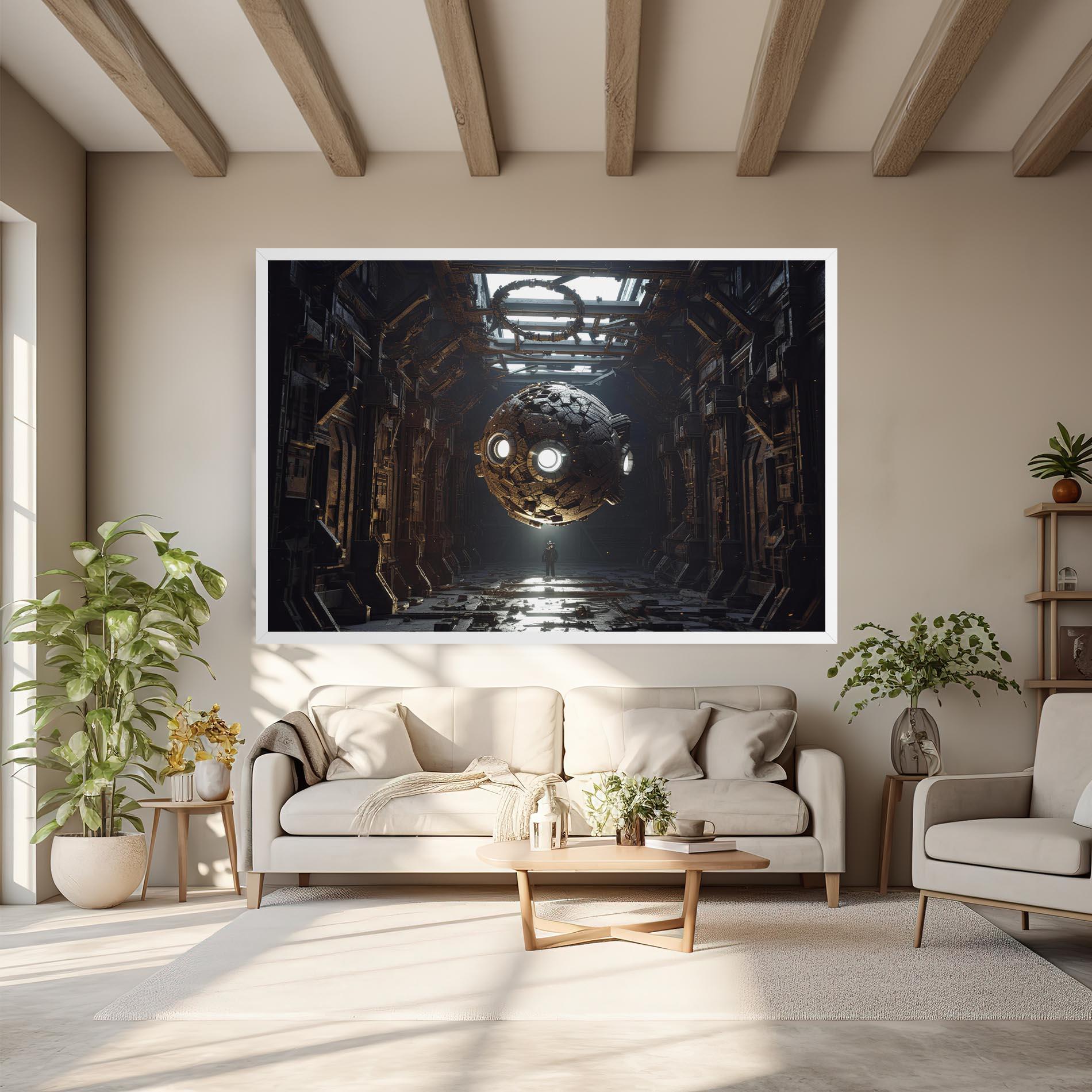 Vászonkép Cryptic Art mockup 6