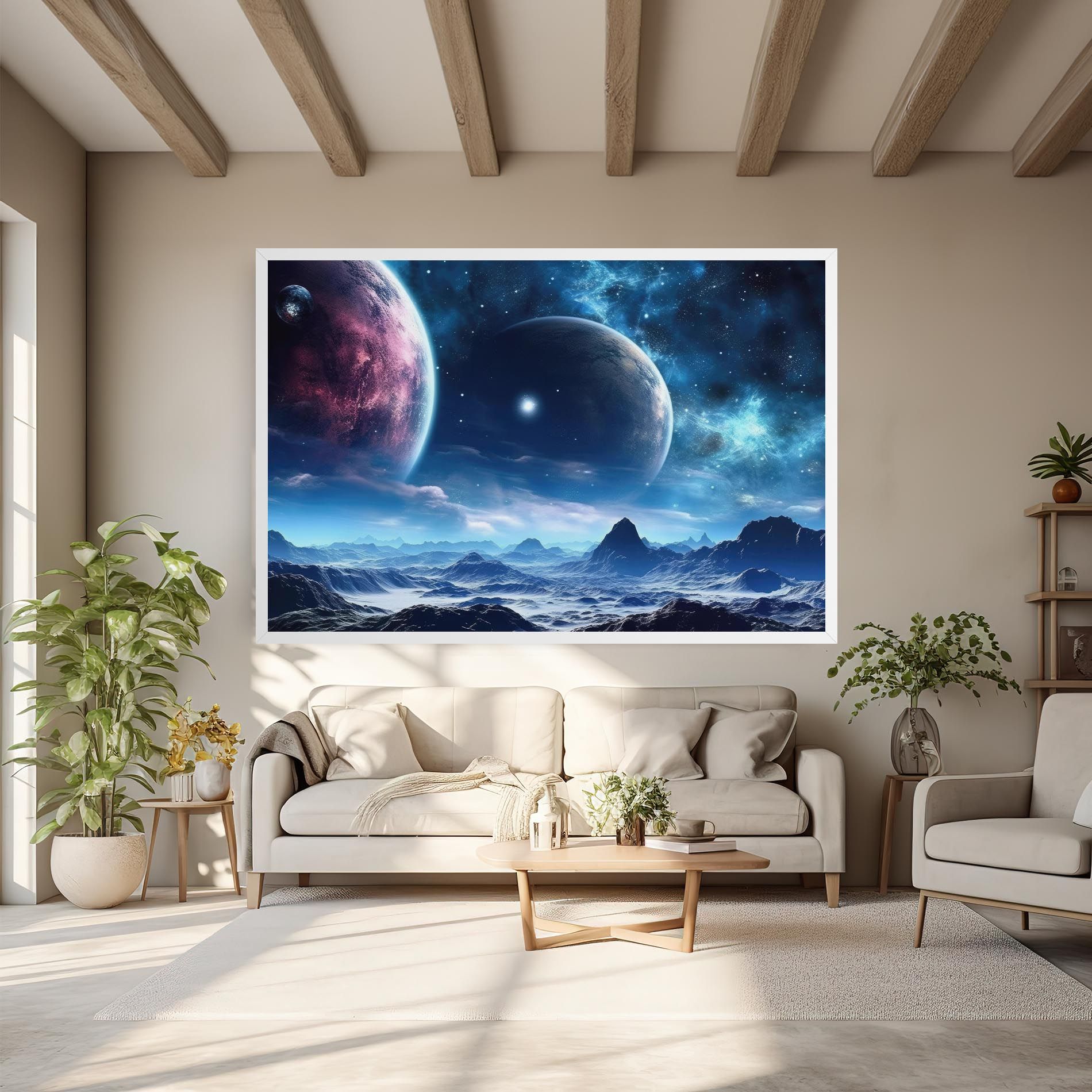Space Planets And Stars mockup 6
