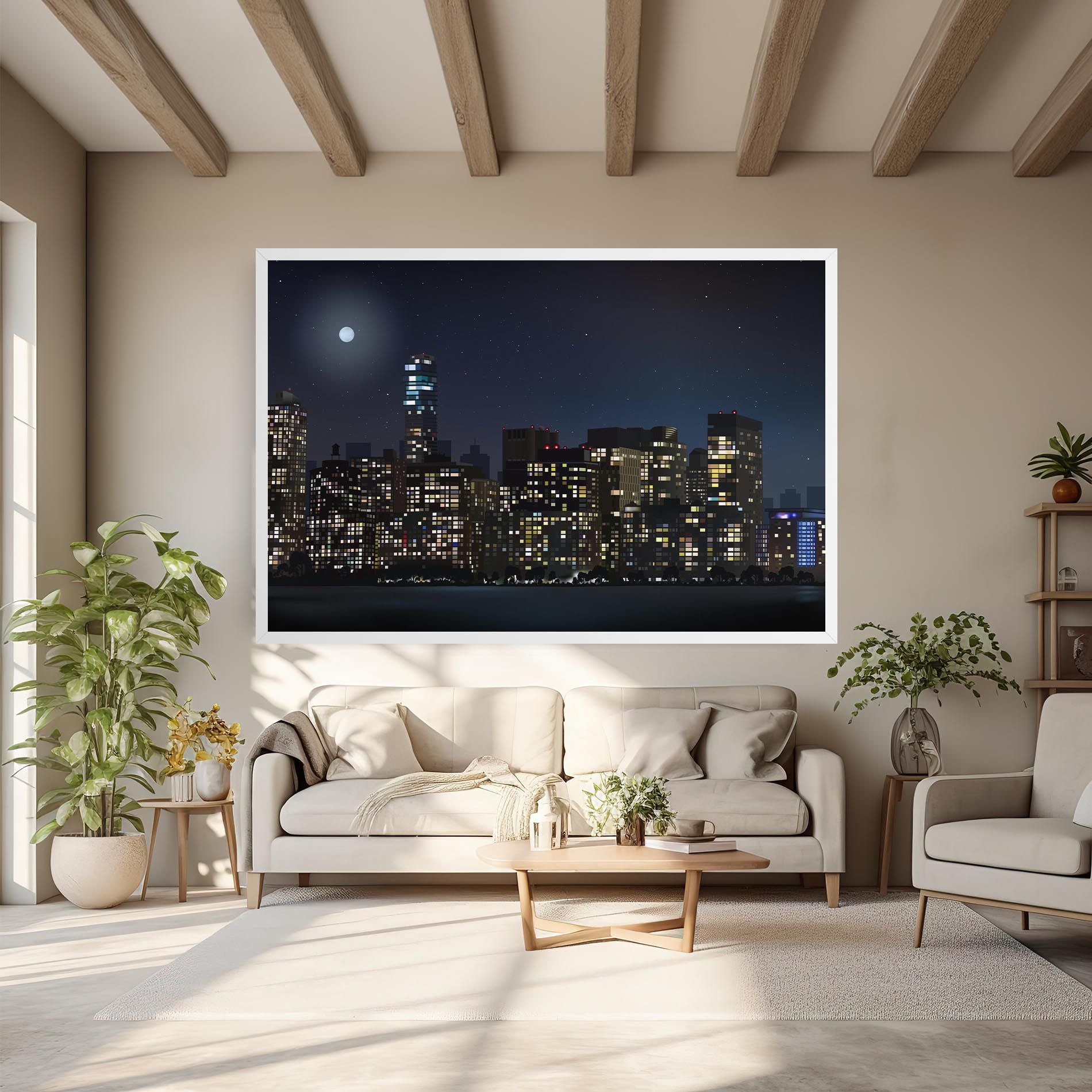 Urban City Night mockup 6