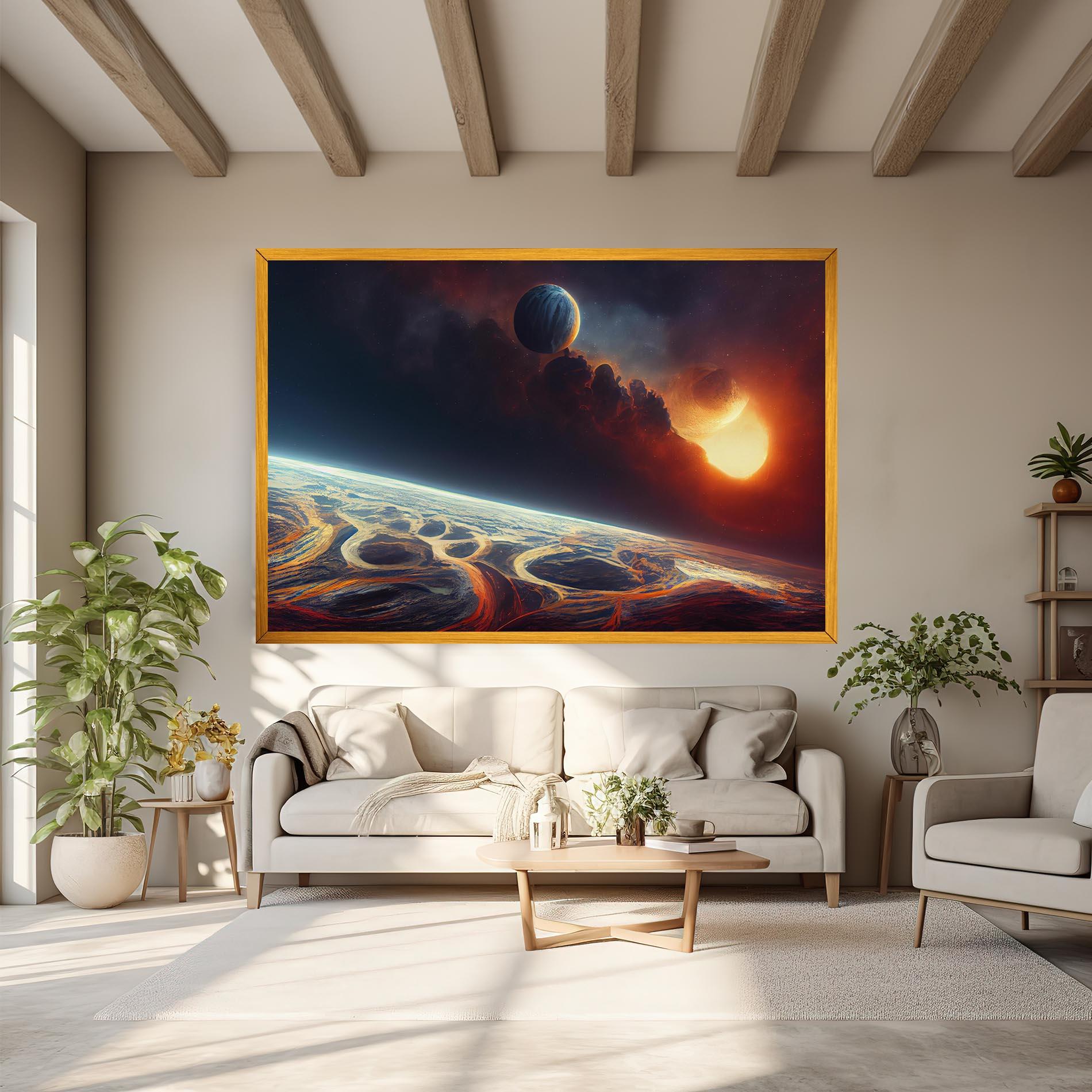 Vászonkép Cosmic Craze mockup 6