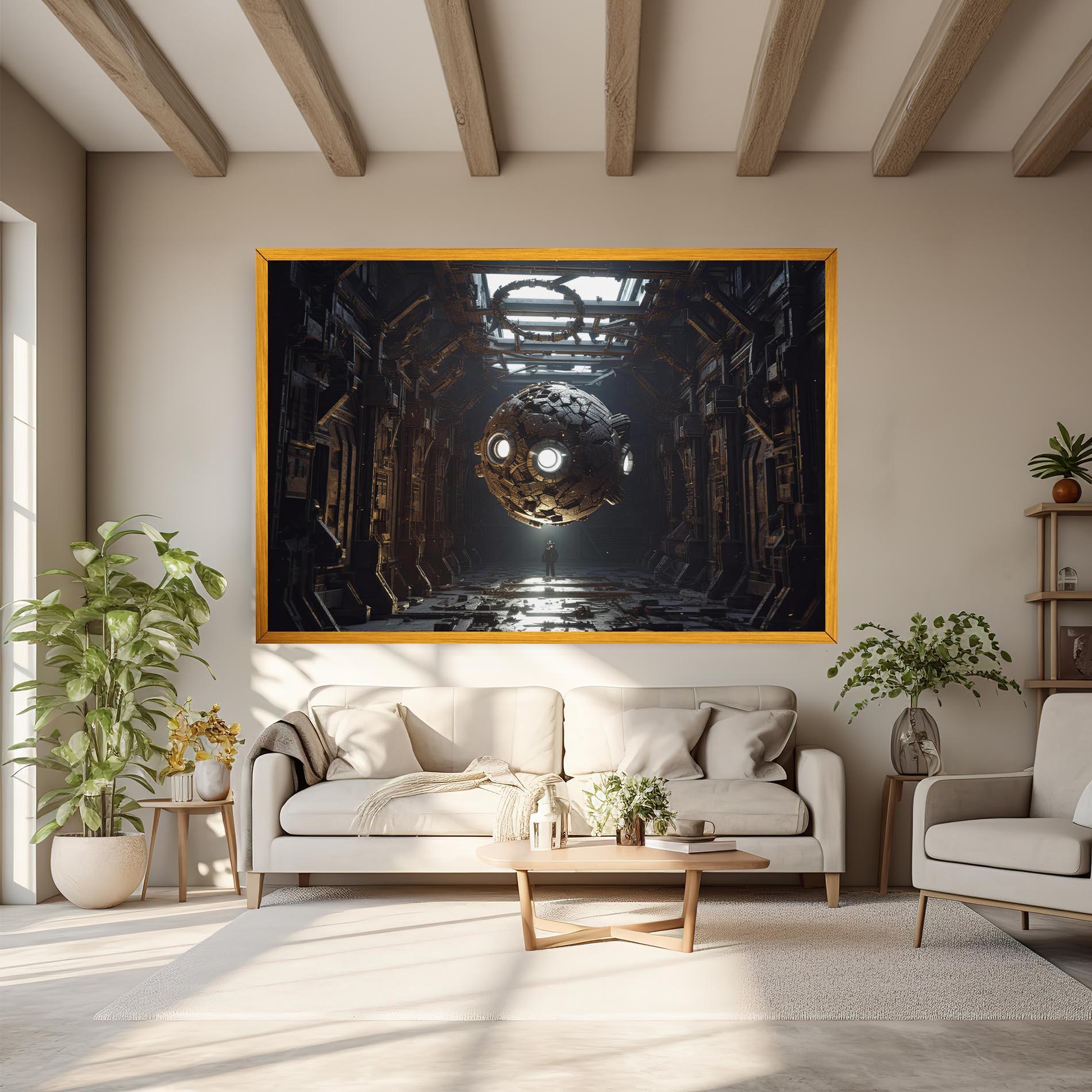 Vászonkép Cryptic Art mockup 6