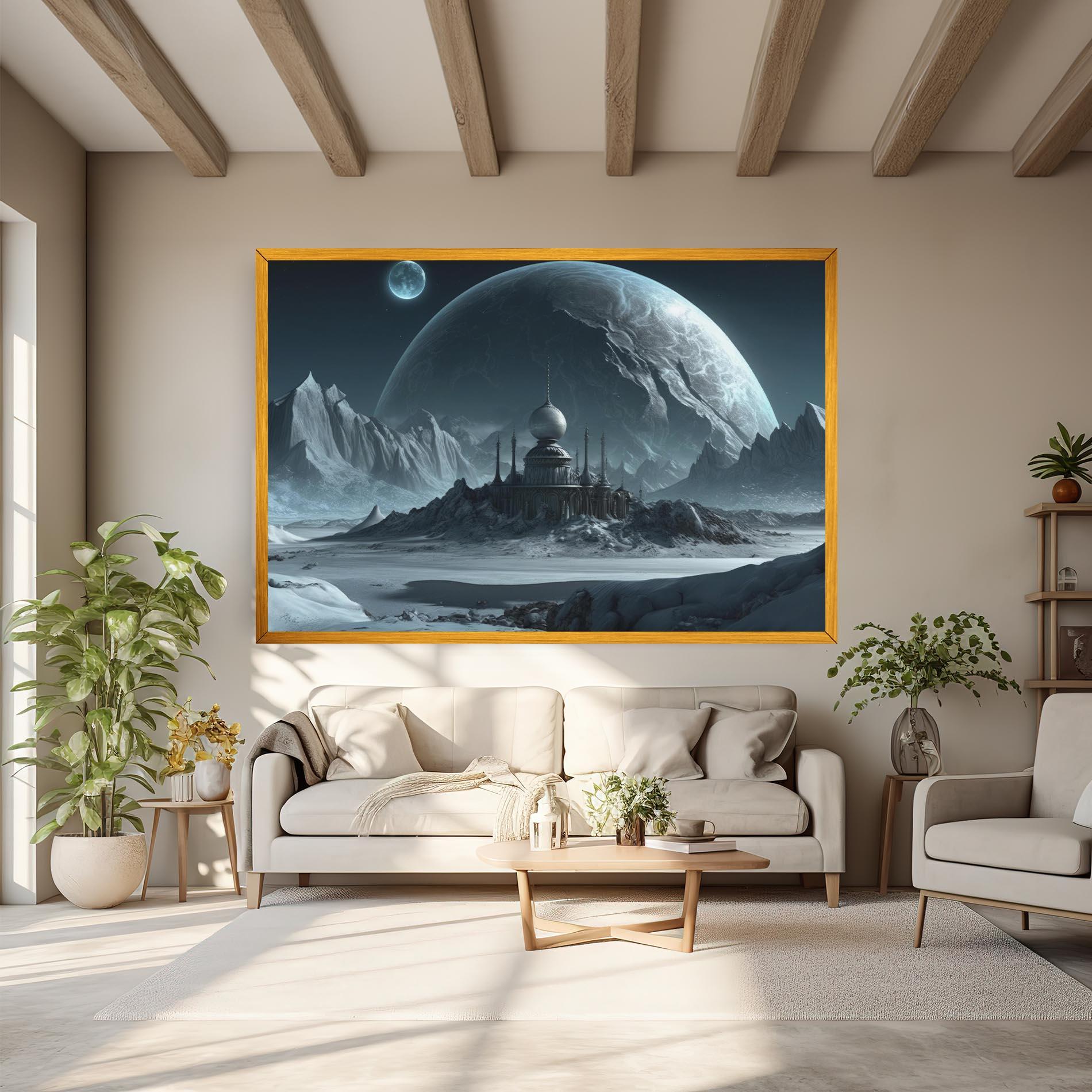 Vászonkép Muslim Design mockup 6