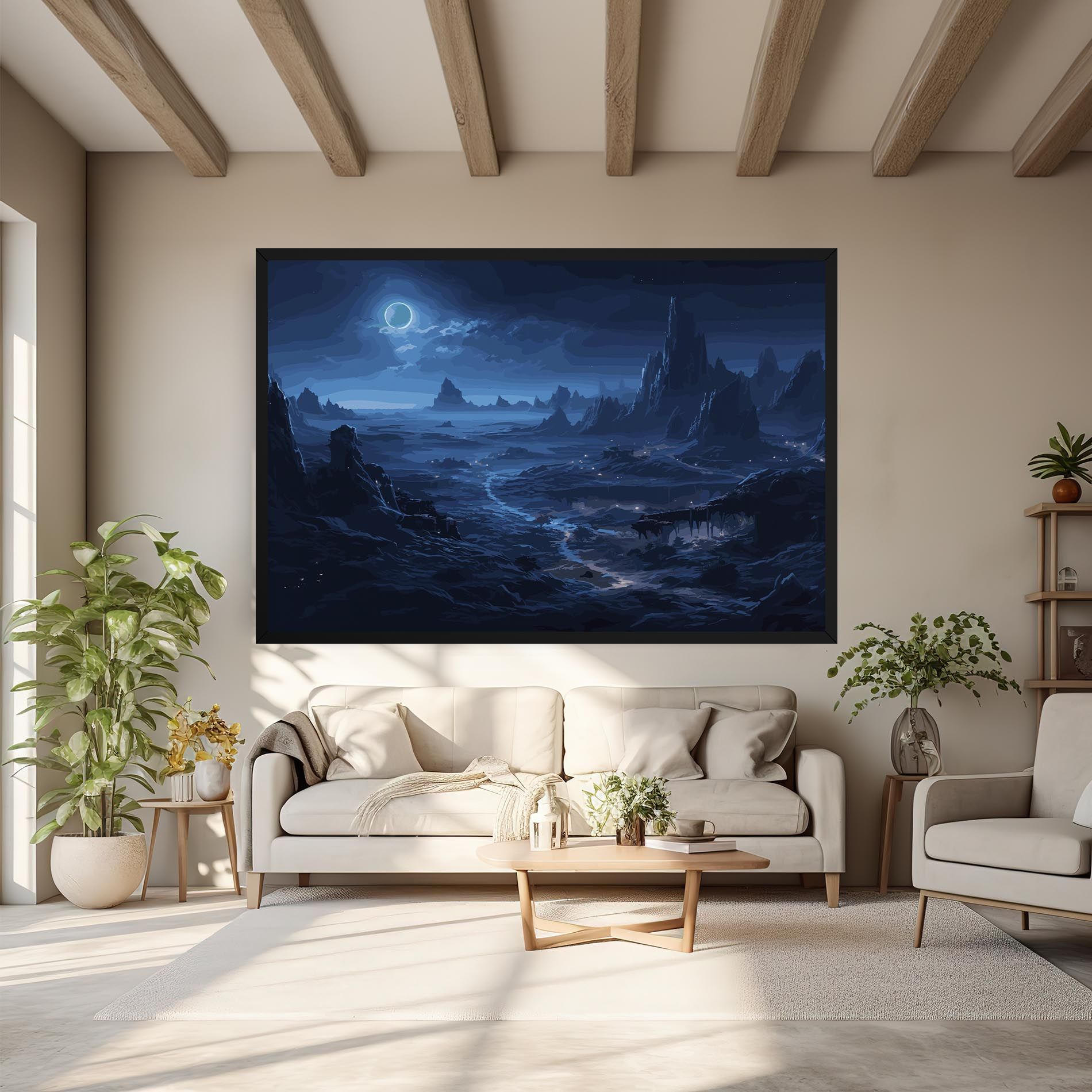 Blue Art World mockup 6