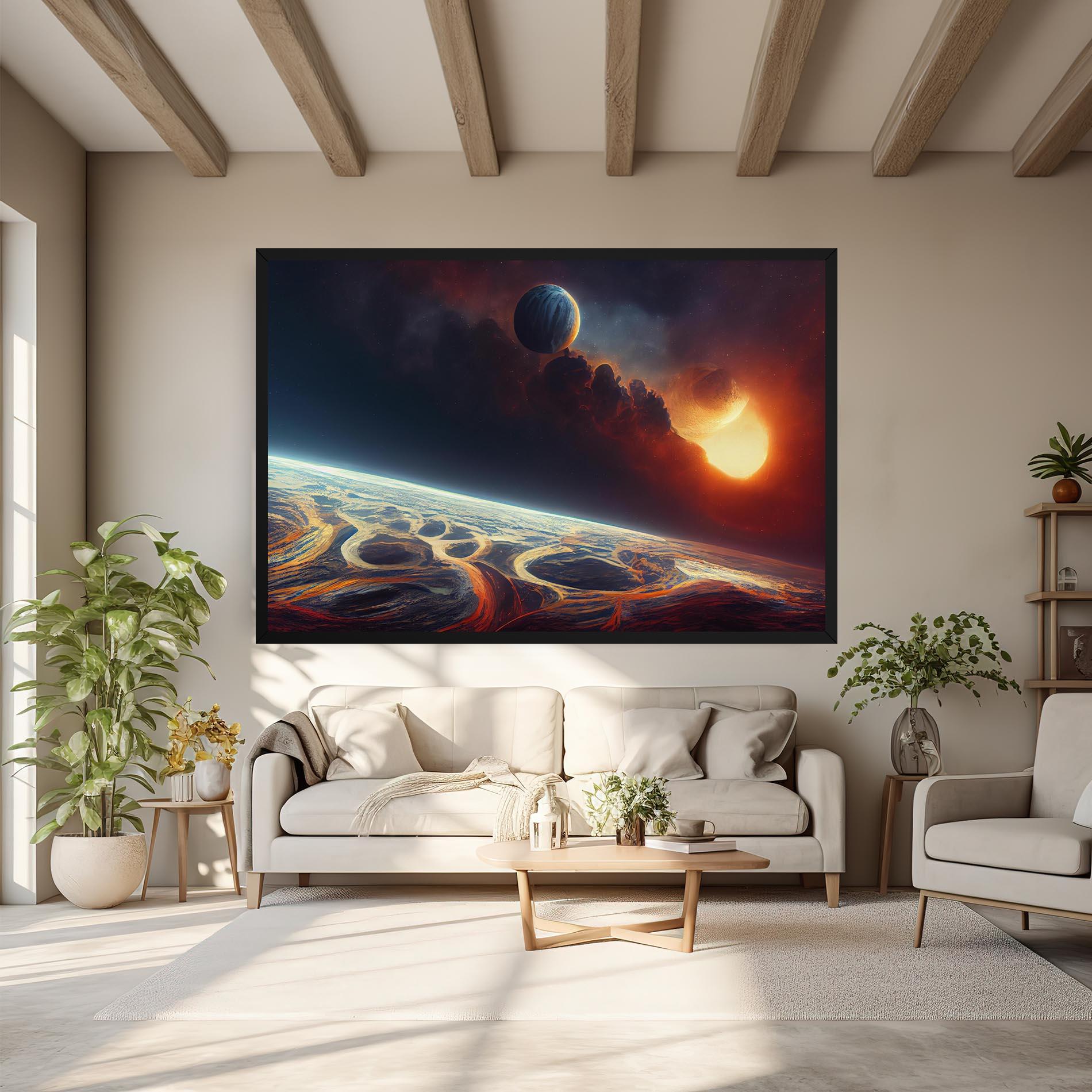 Vászonkép Cosmic Craze mockup 6