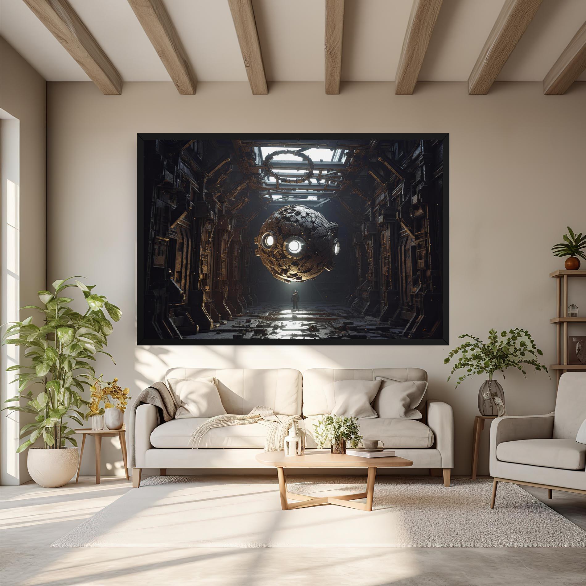 Vászonkép Cryptic Art mockup 6