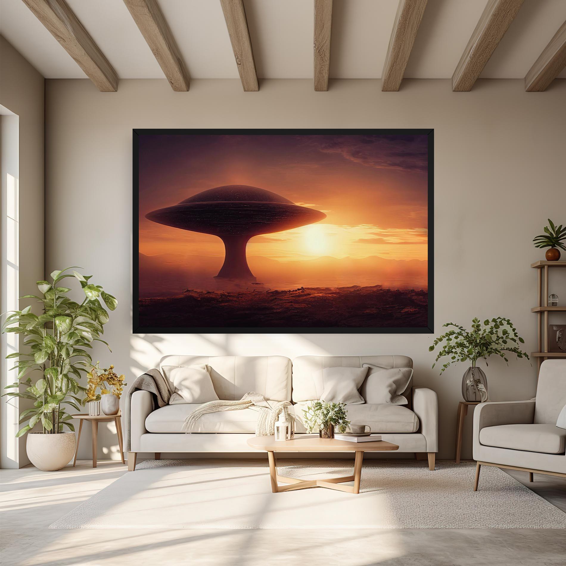 Vászonkép Fantasy Science Fiction mockup 6