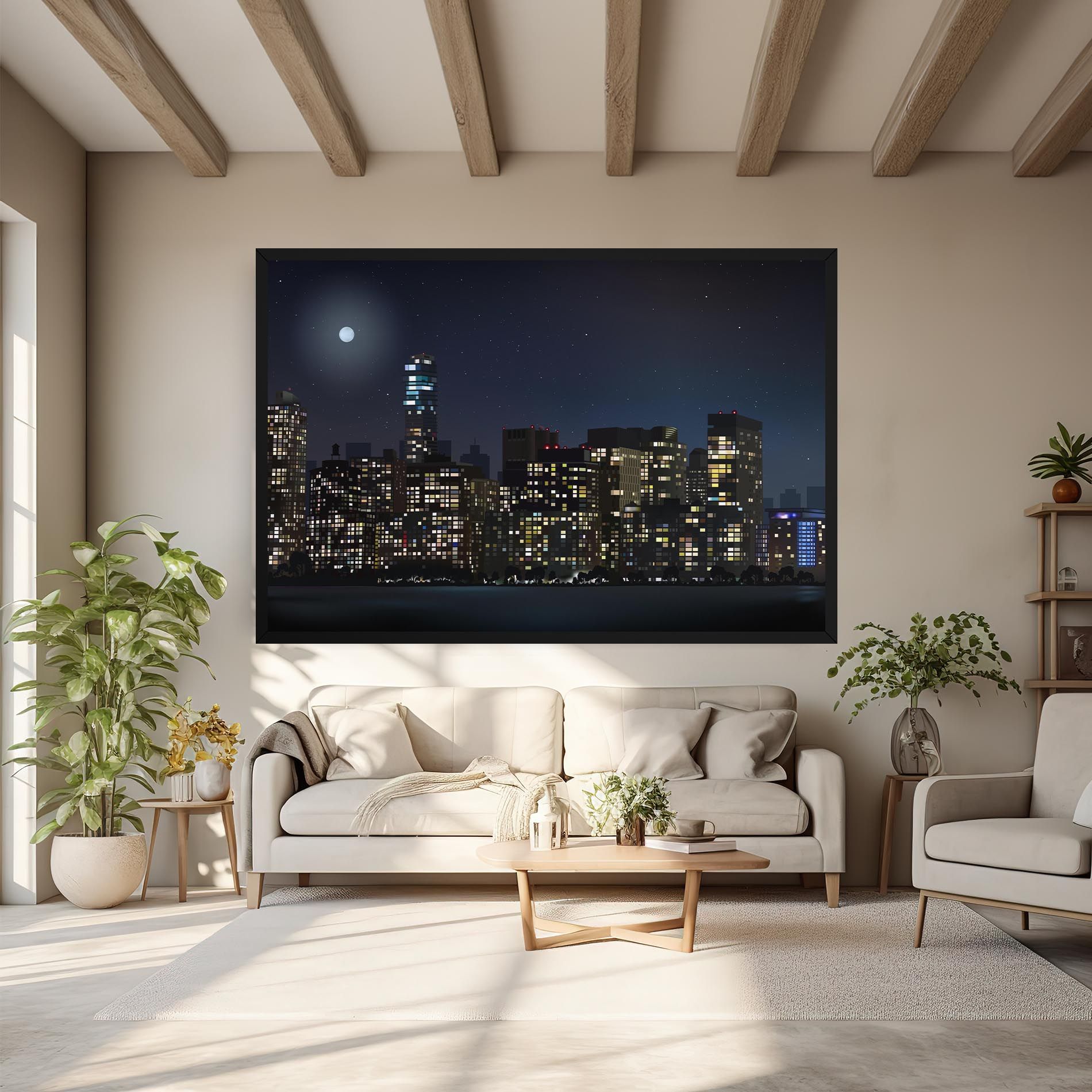 Urban City Night mockup 6