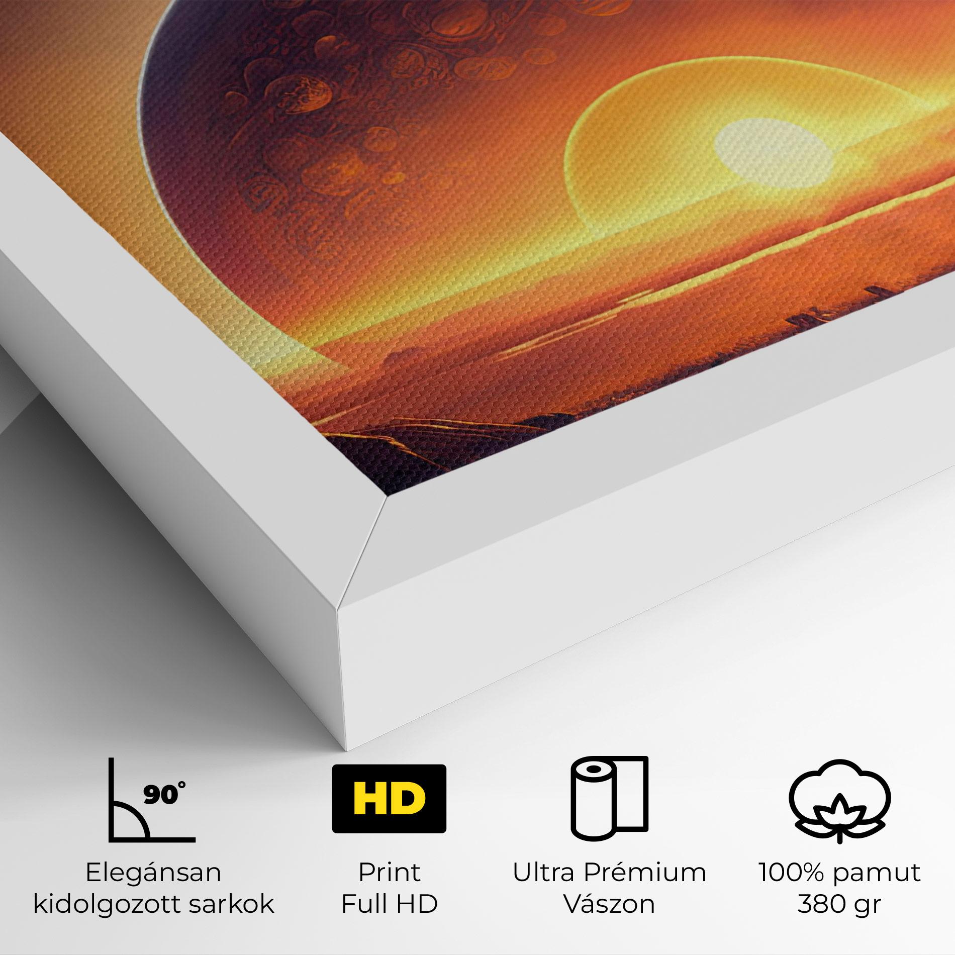 Vászonkép Abstract Fantasy Science mockup 4