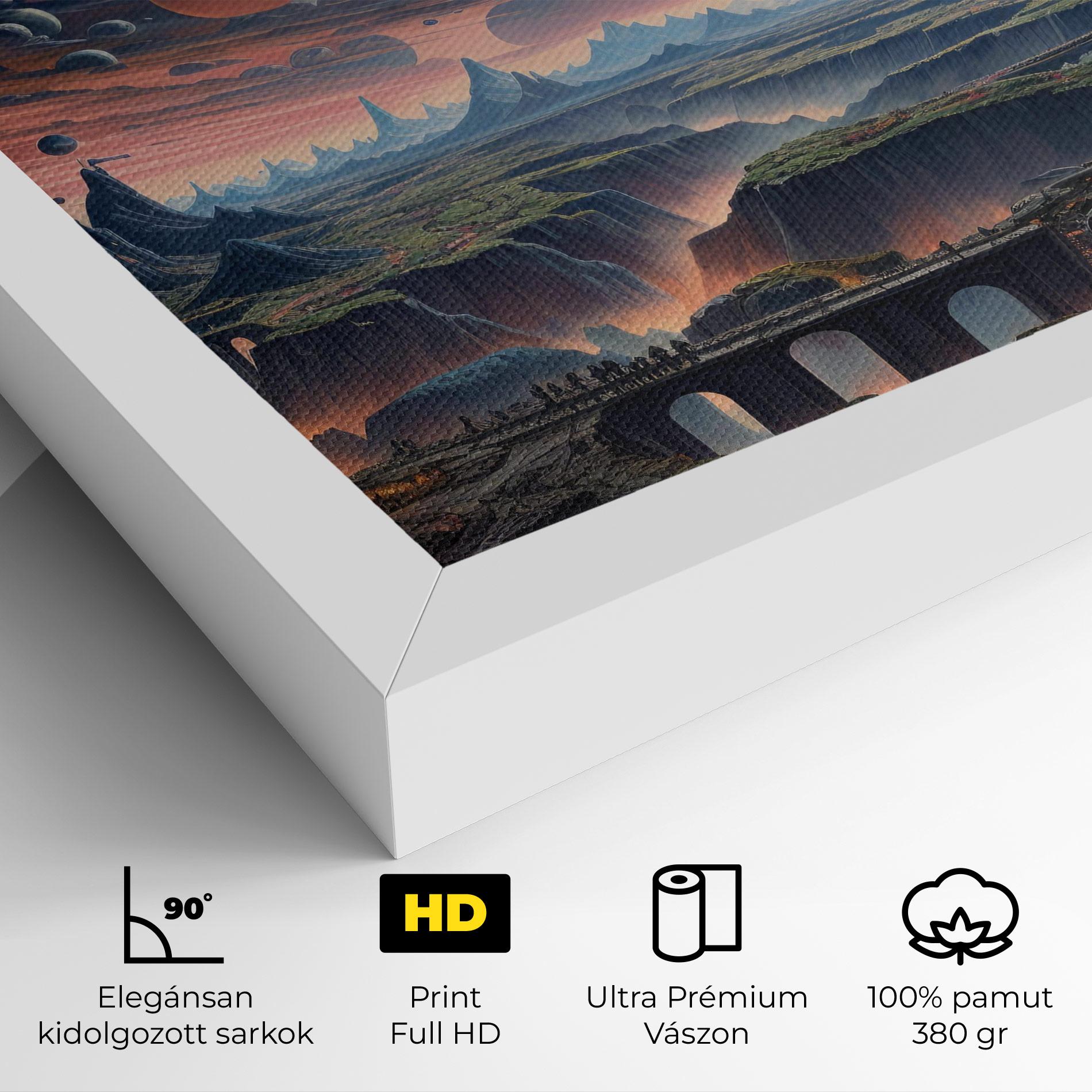 Vászonkép Celestial Chronicler mockup 4