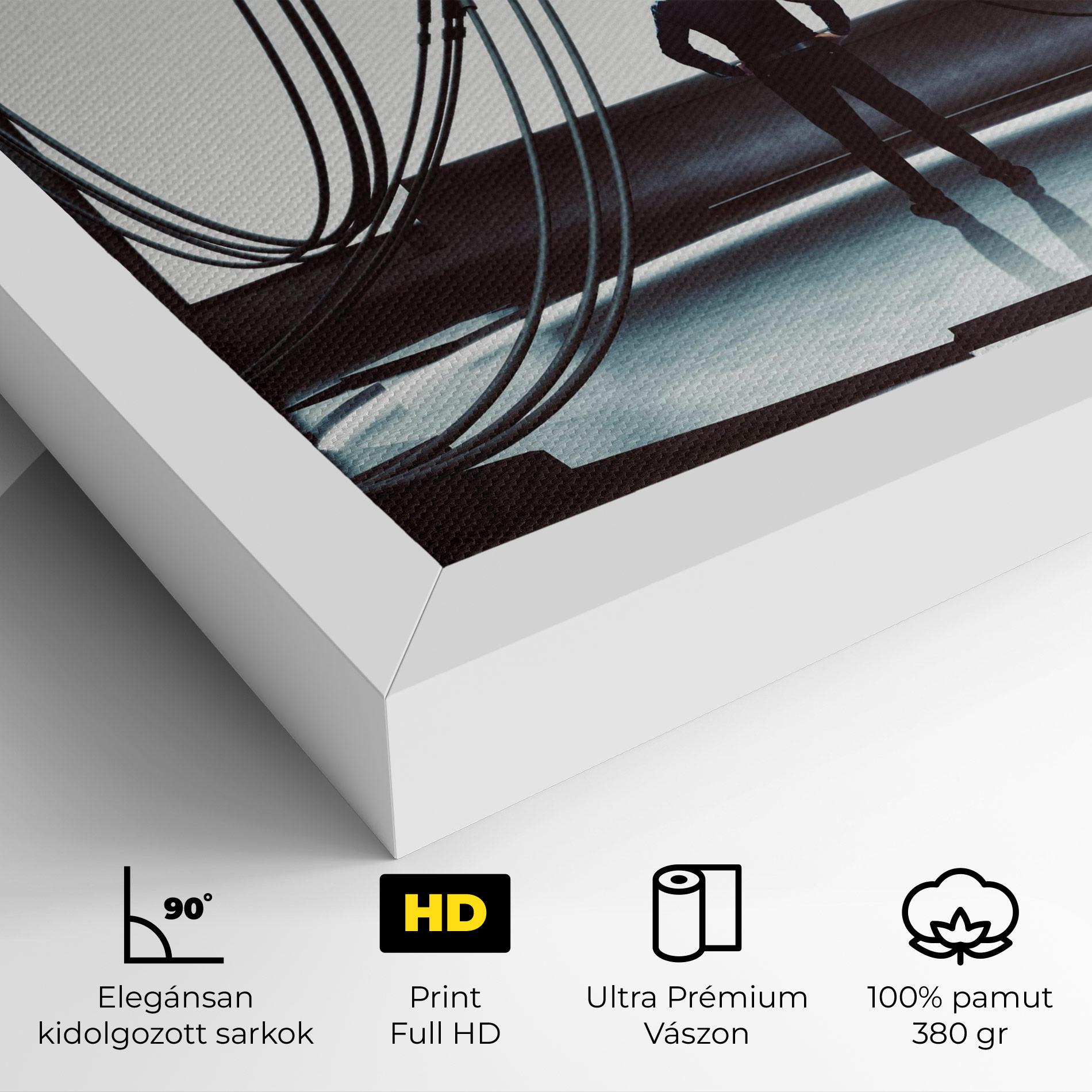 Vászonkép Cyber Chronicle mockup 4