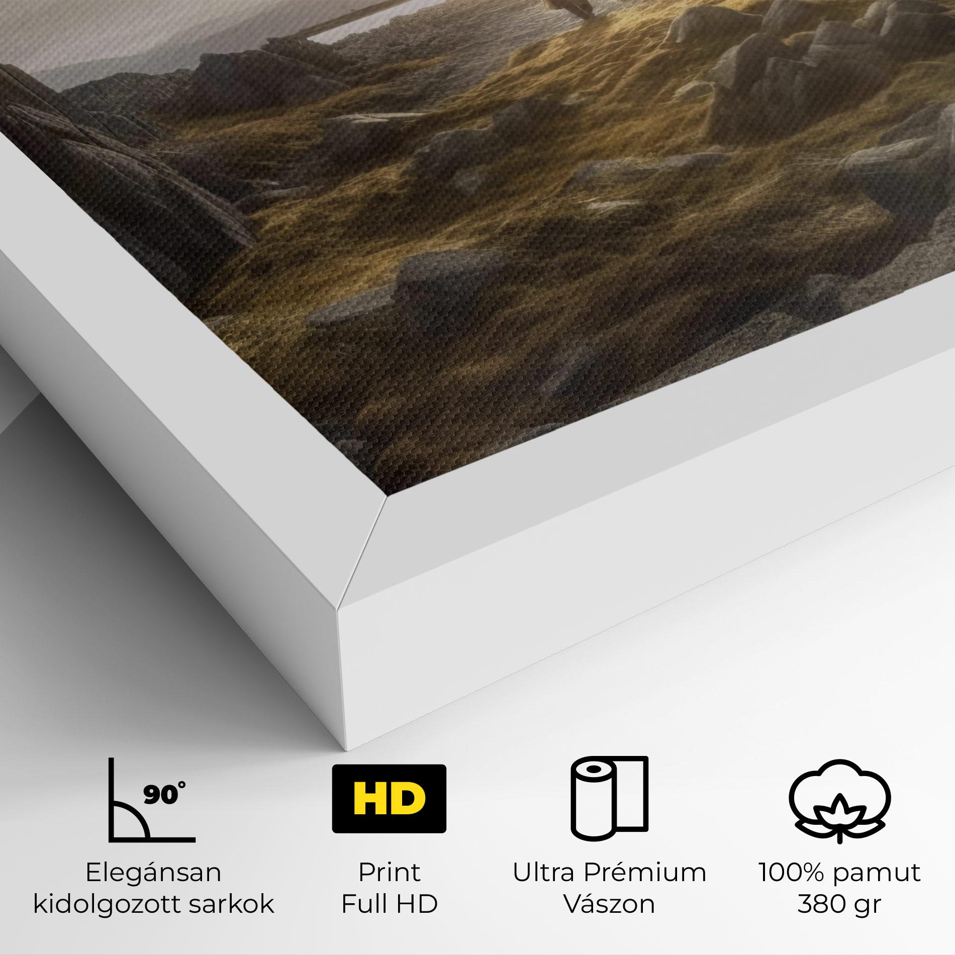 Vászonkép Rocky Area Man mockup 4