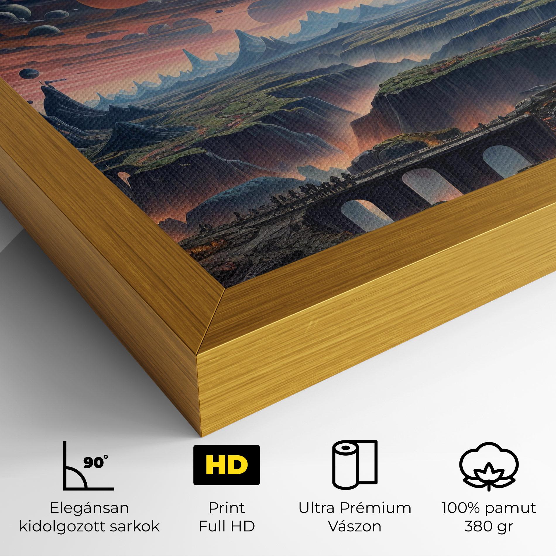 Vászonkép Celestial Chronicler mockup 4